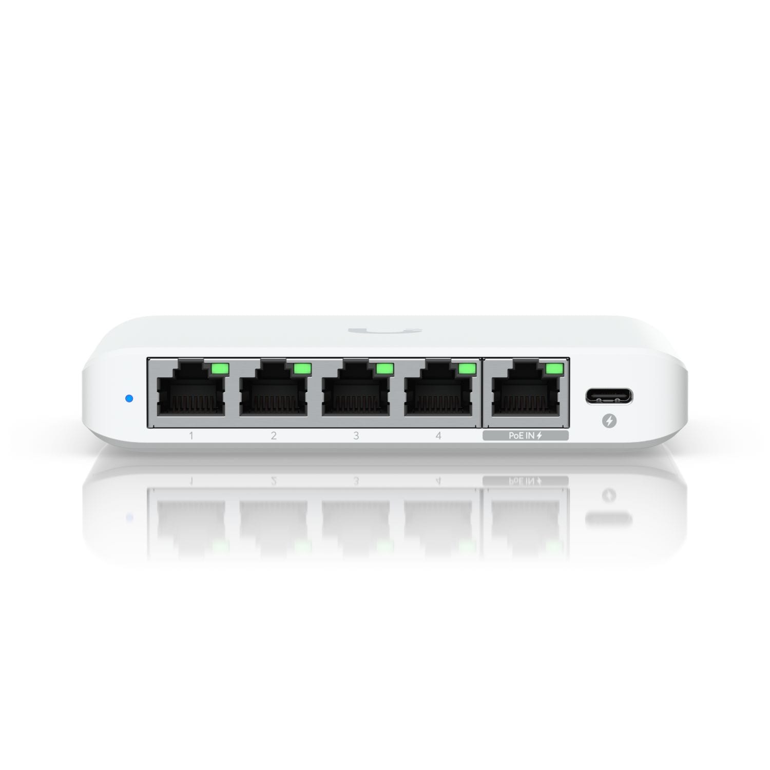 Ubiquiti UniFi Switch USW-Flex-2.5G-5 -administrert - 1x2,5GbE (PoE inn) 4x2,5GbE