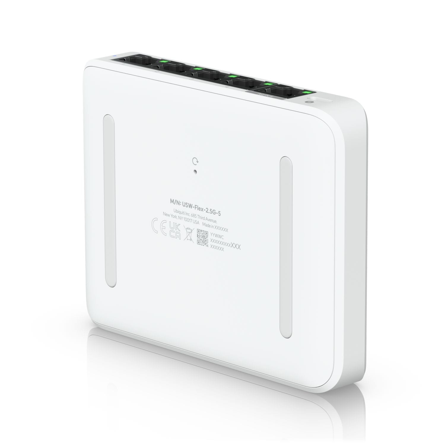 Ubiquiti UniFi Switch USW-Flex-2.5G-5 -administrert - 1x2,5GbE (PoE inn) 4x2,5GbE