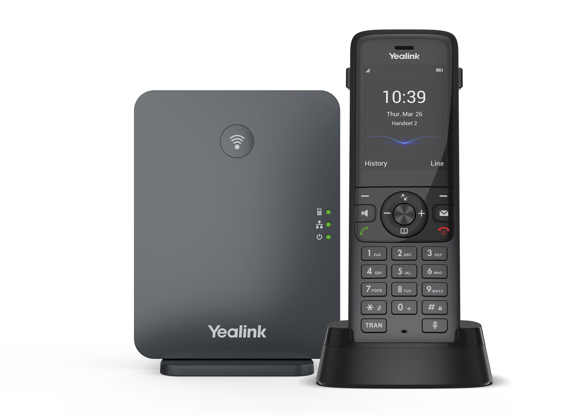 Yealink W78P SIP-DECT-system (W70B og W78H)