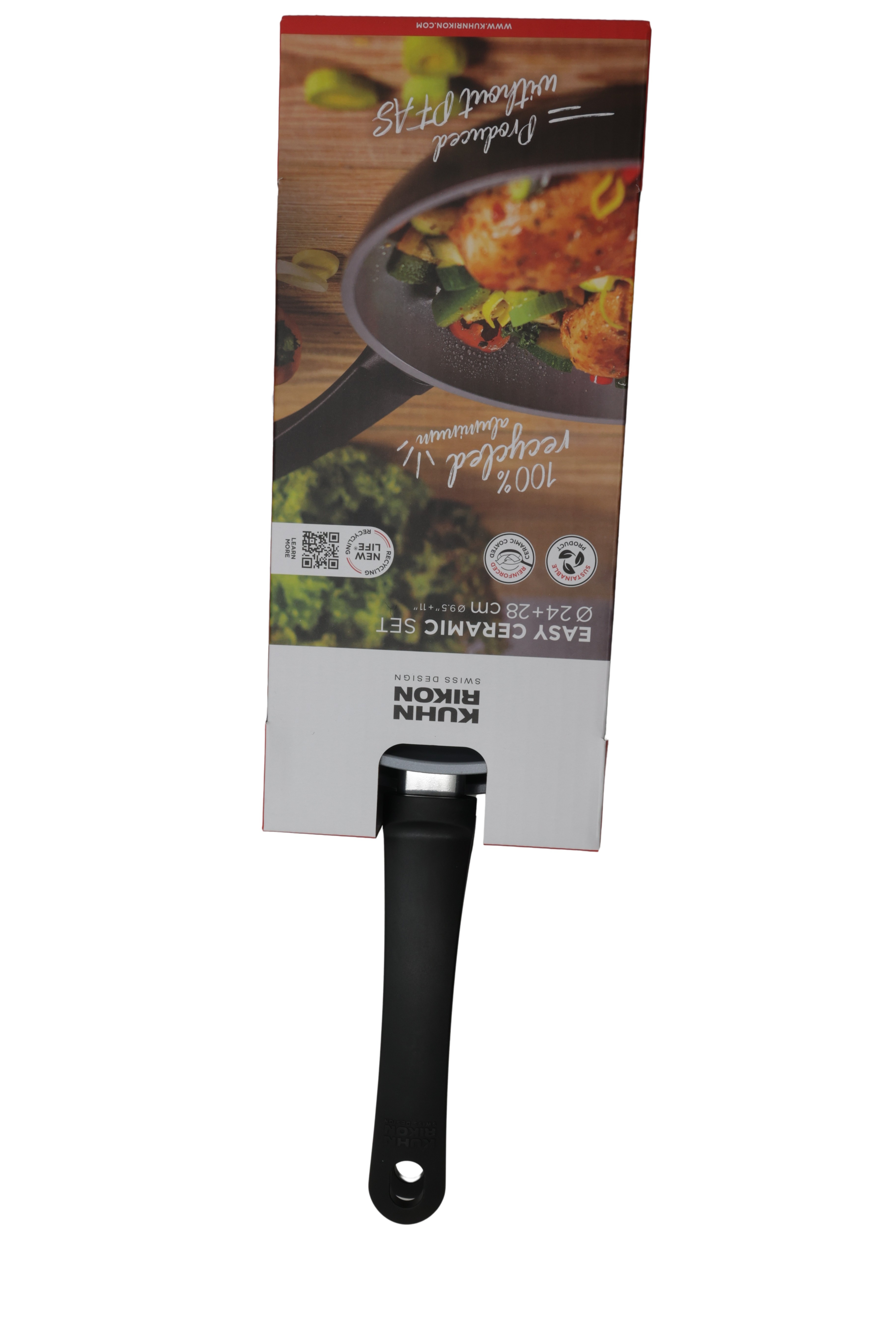 Kuhn Rikon EASY CERAMIC stekepannesett Ø 24 28 cm