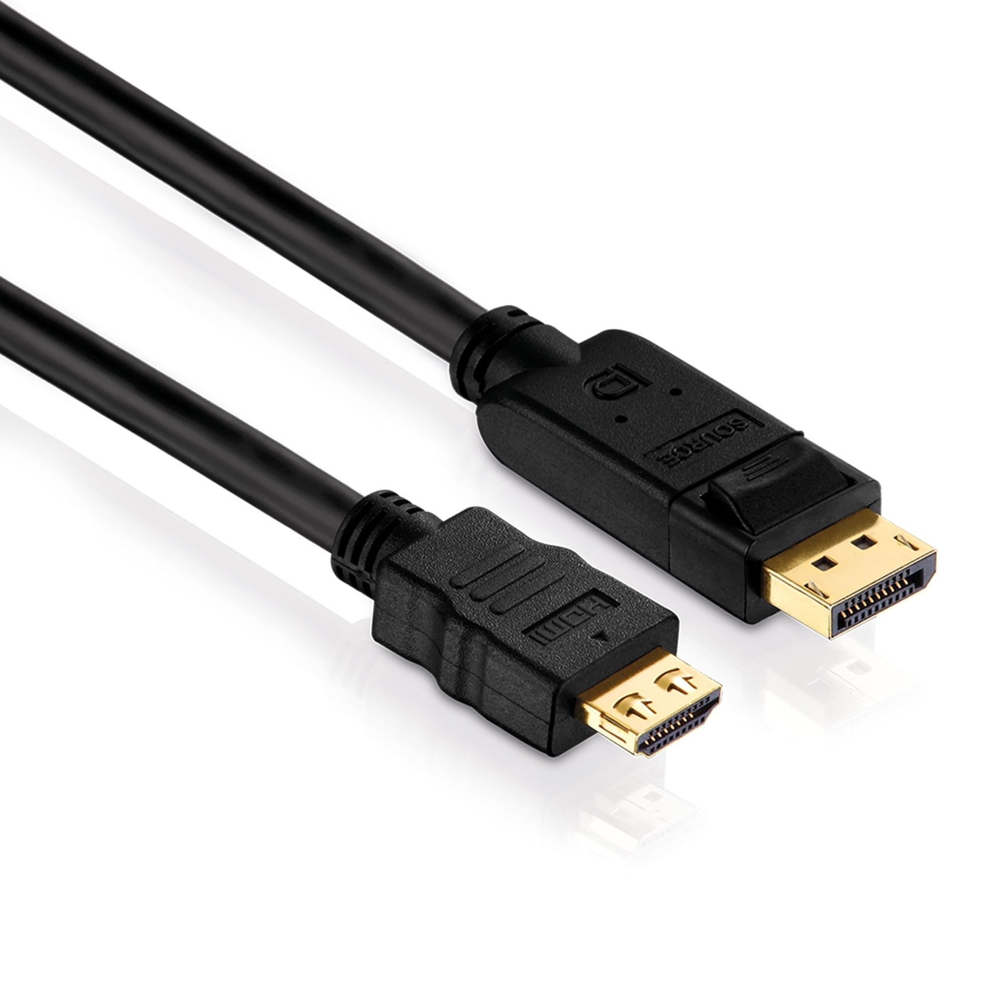 PureLink DisplayPort til HDMI-kabel - PureInstall 5,00 m