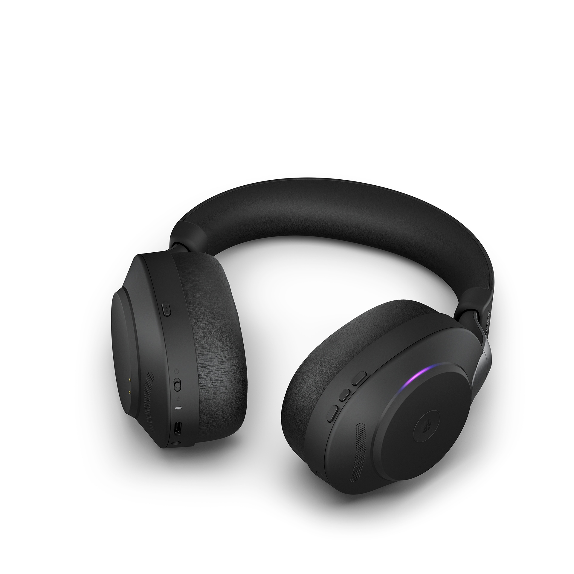 Jabra Evolve2 85 MS Stereo USB-A svart med ladestasjon