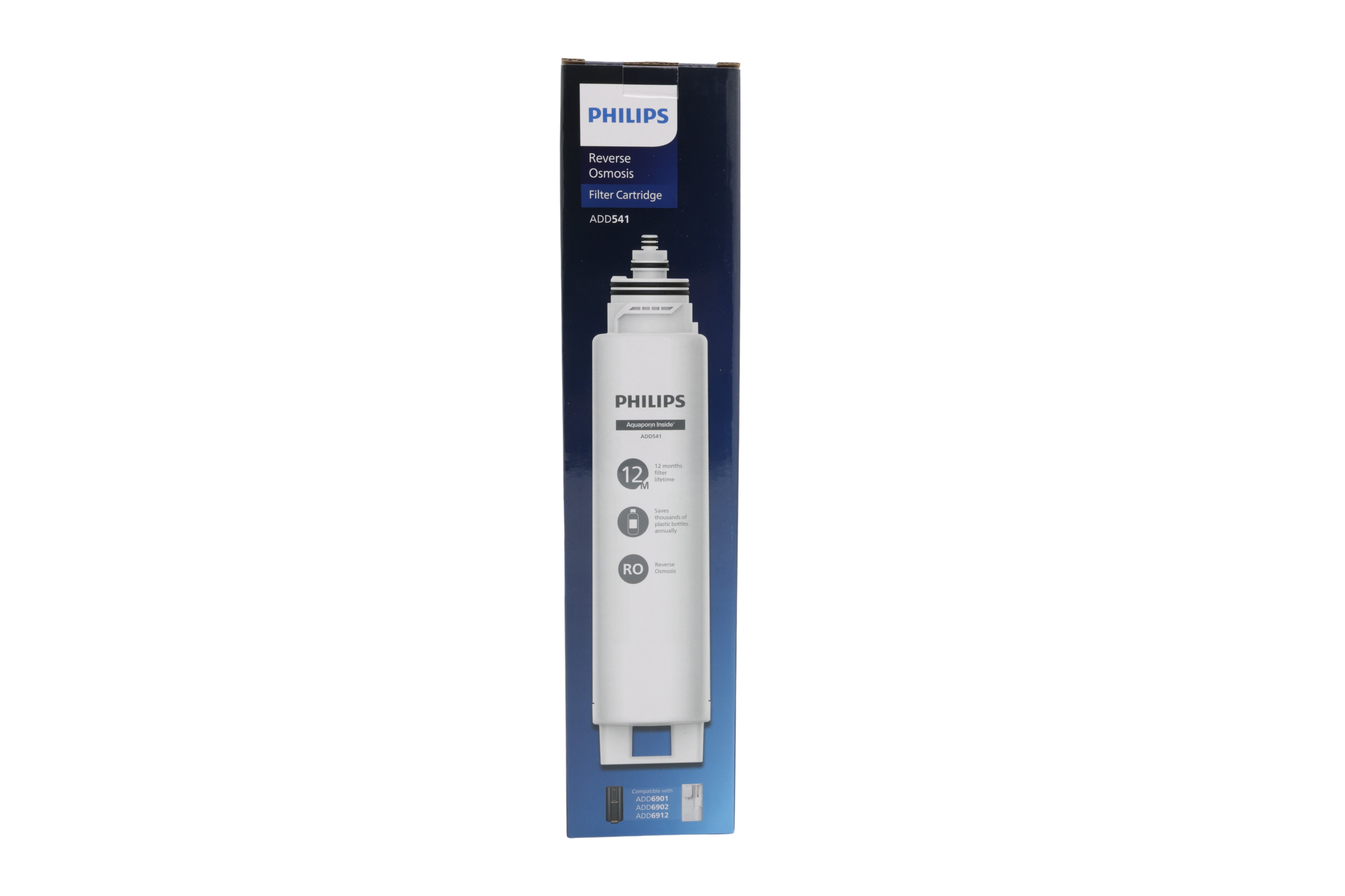 Philips ADD541RO/10 Erstatningsfilterpatroner for ADD6912 ADD6901 RO Aquaporin Ins.