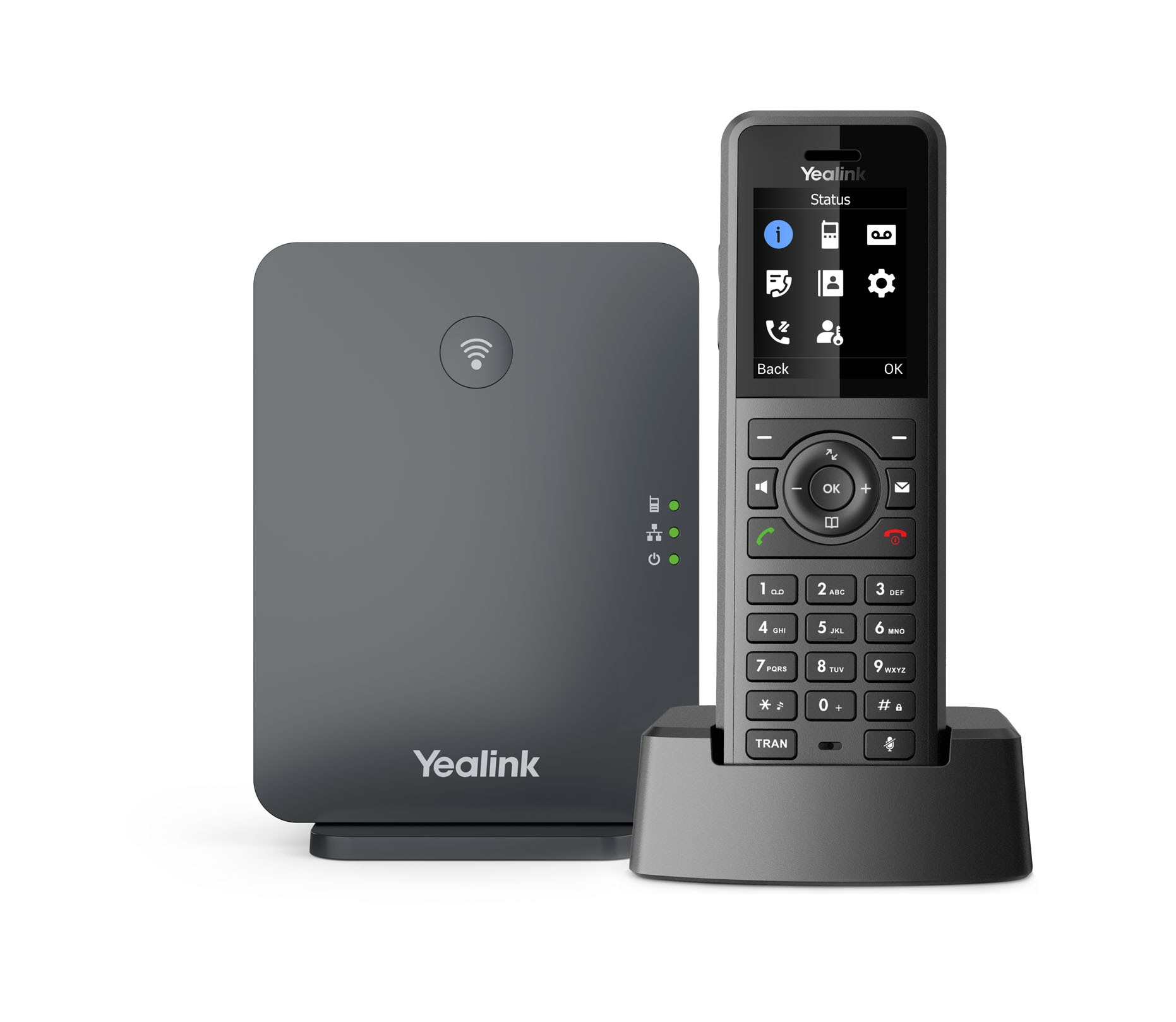 Yealink W77P Package SIP DECT IP-telefonsystem,