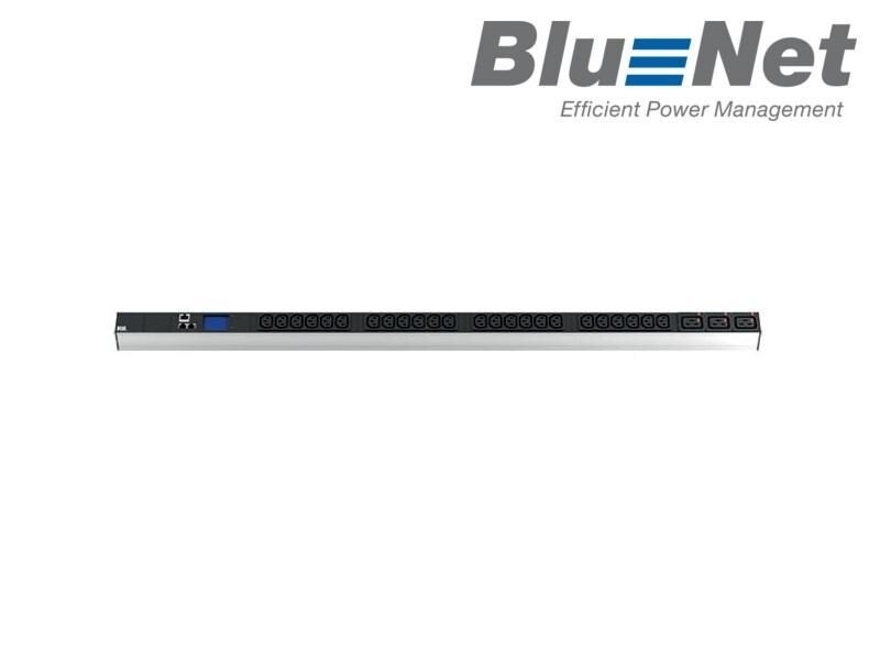 "Bachmann BAN0103375 19"" ALU 1U VM stikkontaktlist"