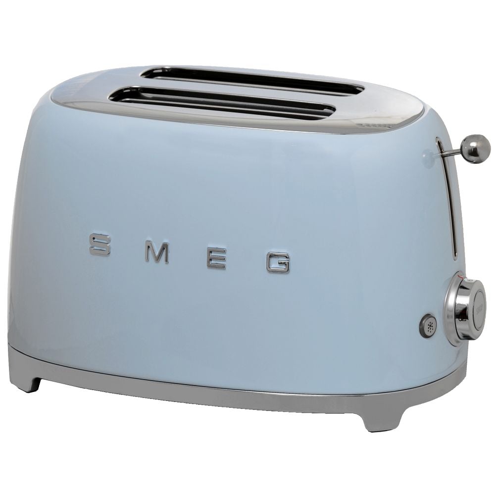 Smeg TSF01PBEU Brødrister 2 plater pastellblå