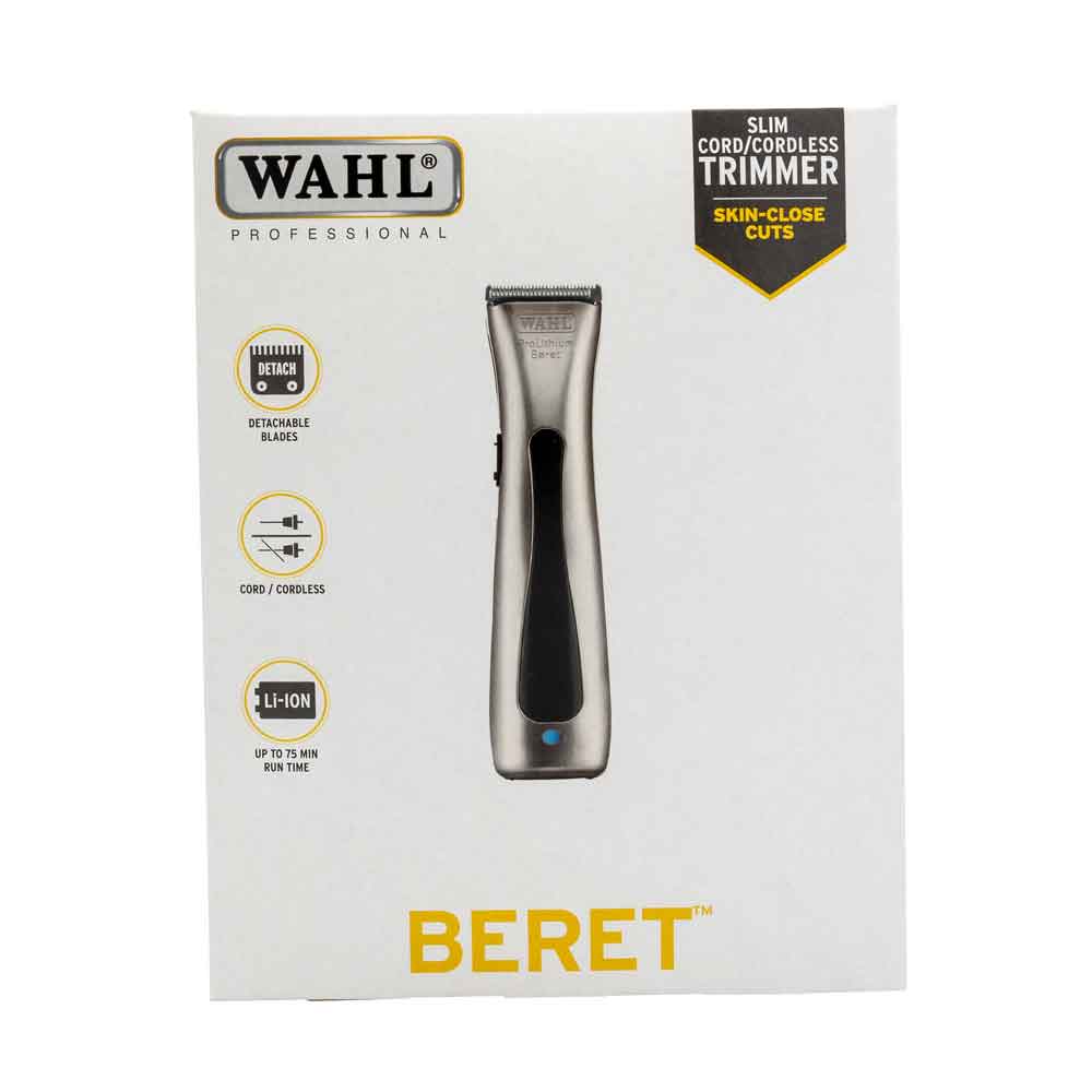 Wahl Trimmer ProLithium Beret hårklipper, sølv/svart