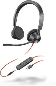 HP Poly Blackwire C3325-M Stereo USB-C/A og 3,5 mm