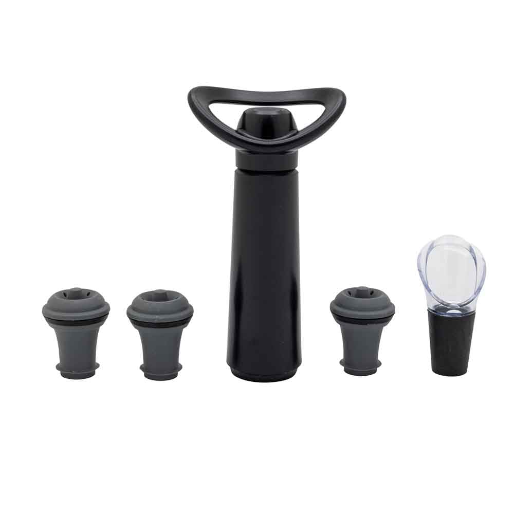 Vacu Vin 09846606 Vinpumpe Concerto med 3 propper