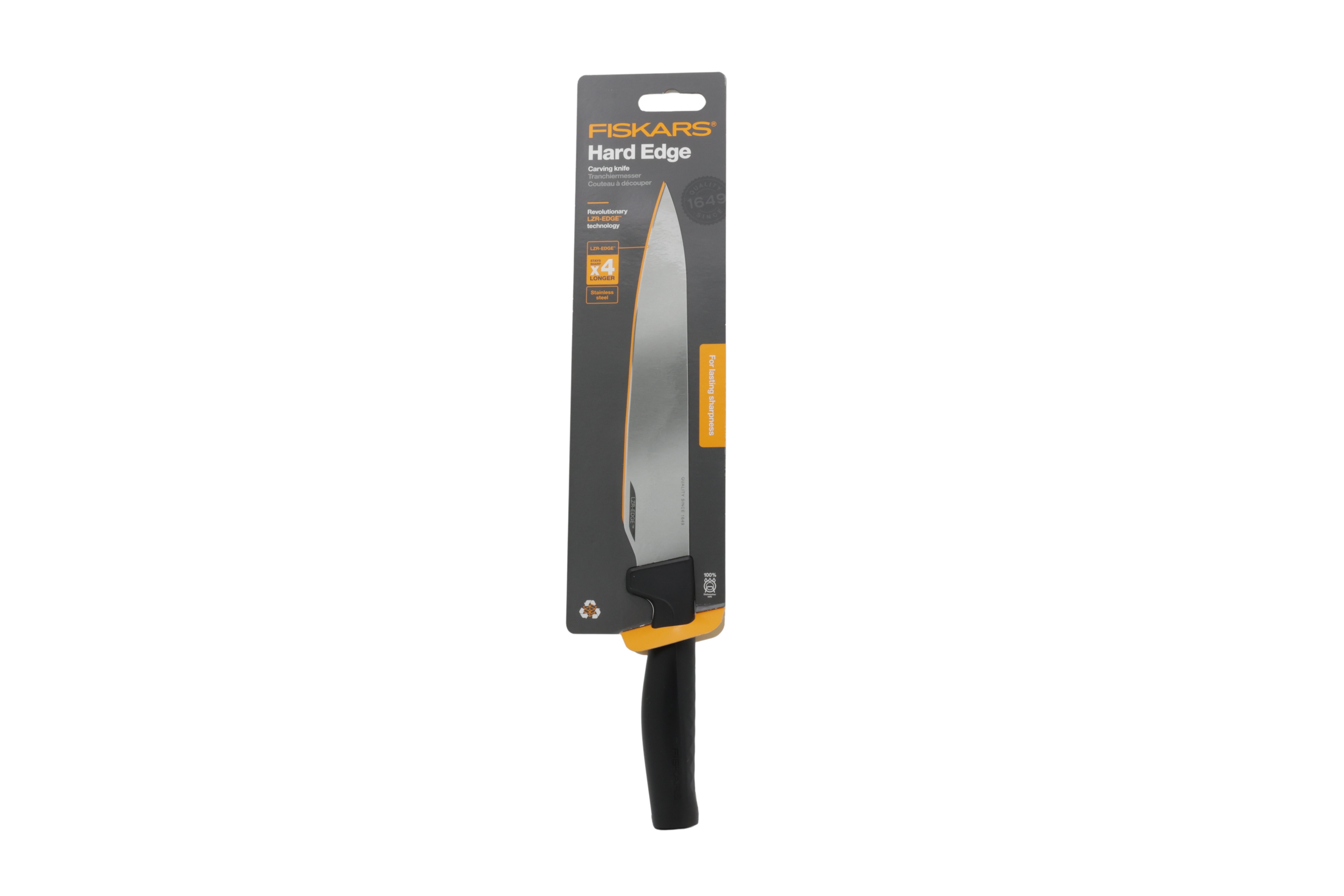 Fiskars 1051760 Hard harv, utskjæringskniv, 22 cm