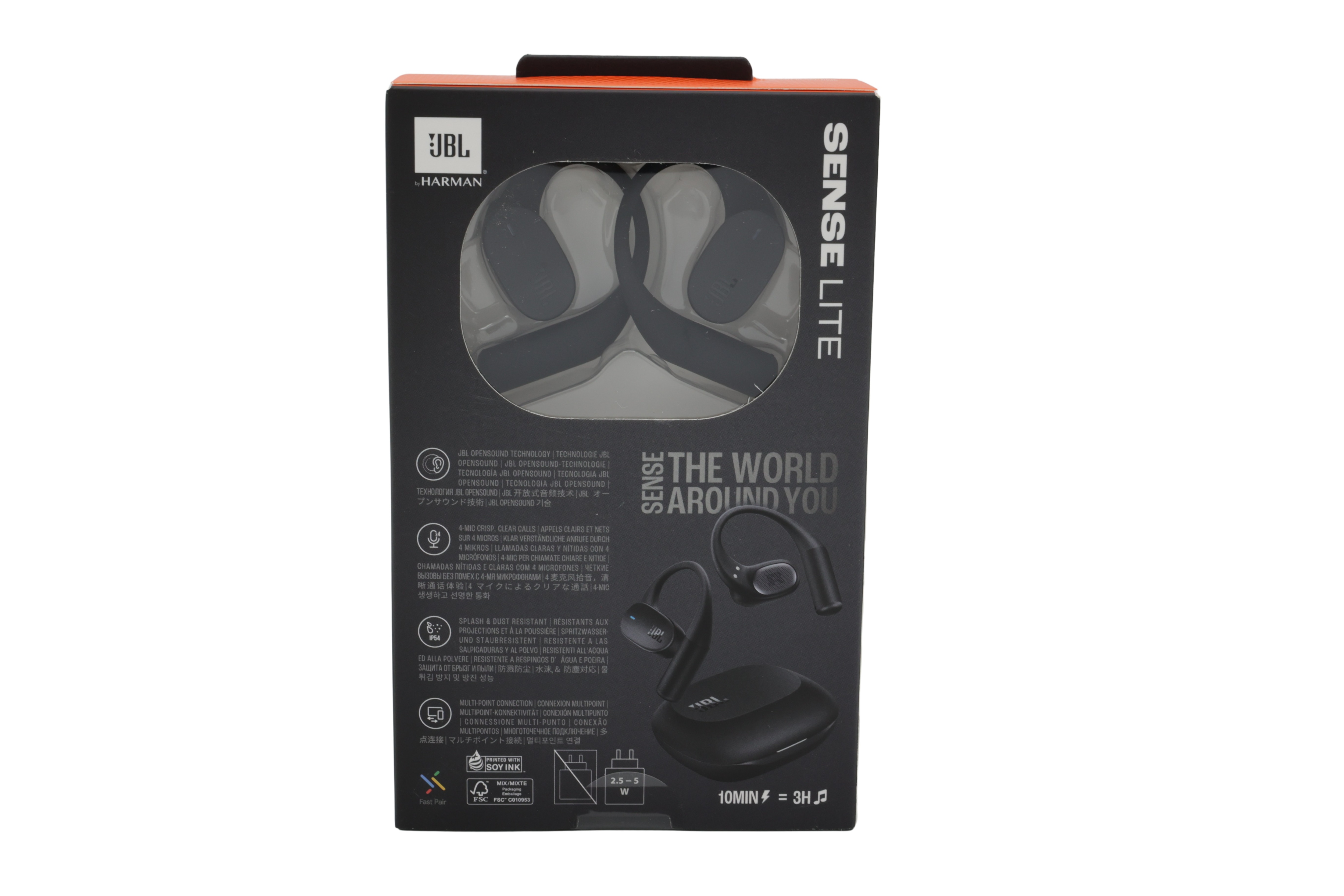 JBL Sense Lite-hodetelefoner, svart