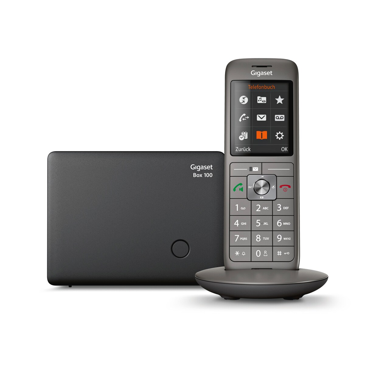 Gigaset CL660 trådløs telefon med separat base - antrasitt