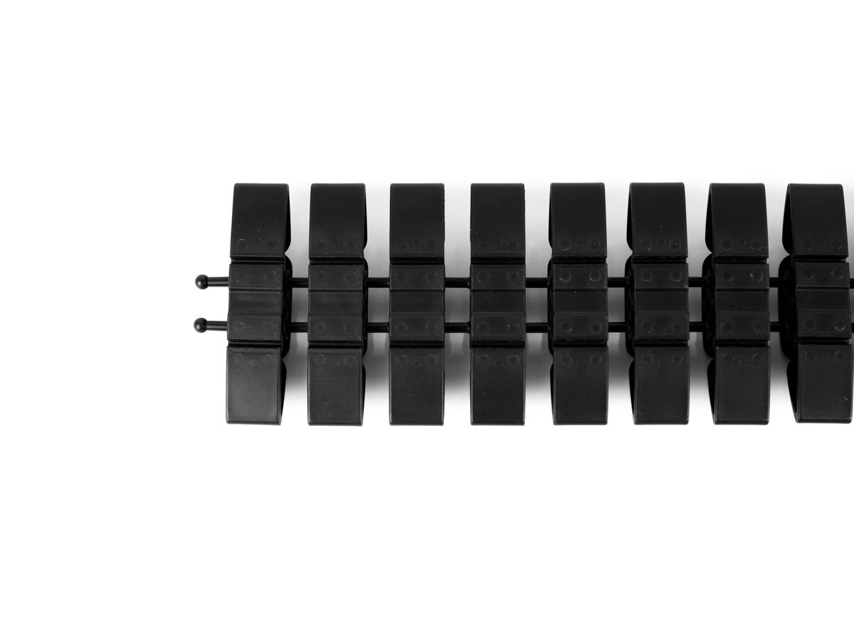 Bachmann kabelslange PRO, kabelhåndteringssystem, svart, 1,0 m