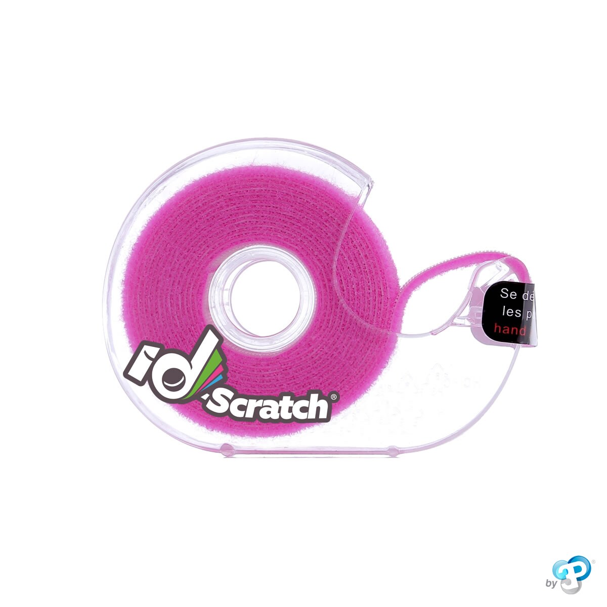 Patchsee ID-SCRATCH, skrapetape, dispenserboks, 2,0 m, rødfiolett