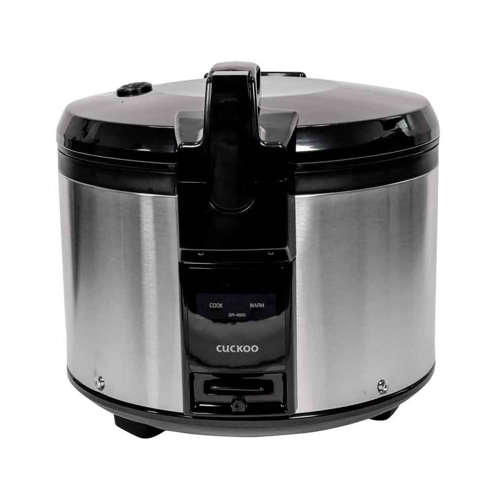 Cuckoo riskoker 4,60 l SR-4600 med non-stick-kropp i rustfritt stål