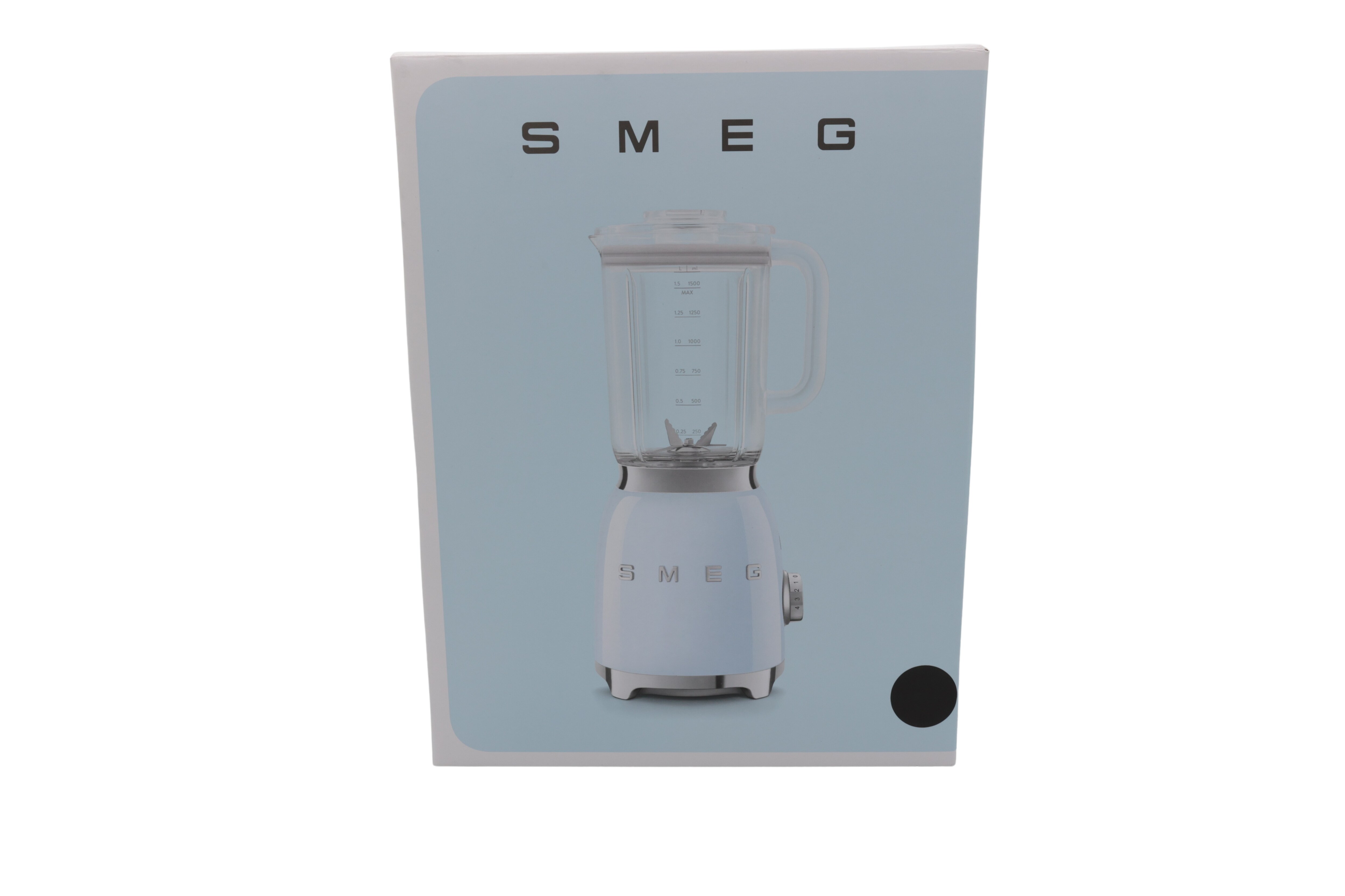 Smeg BLF03BLEU Blandebatteri i pastellsvart farge