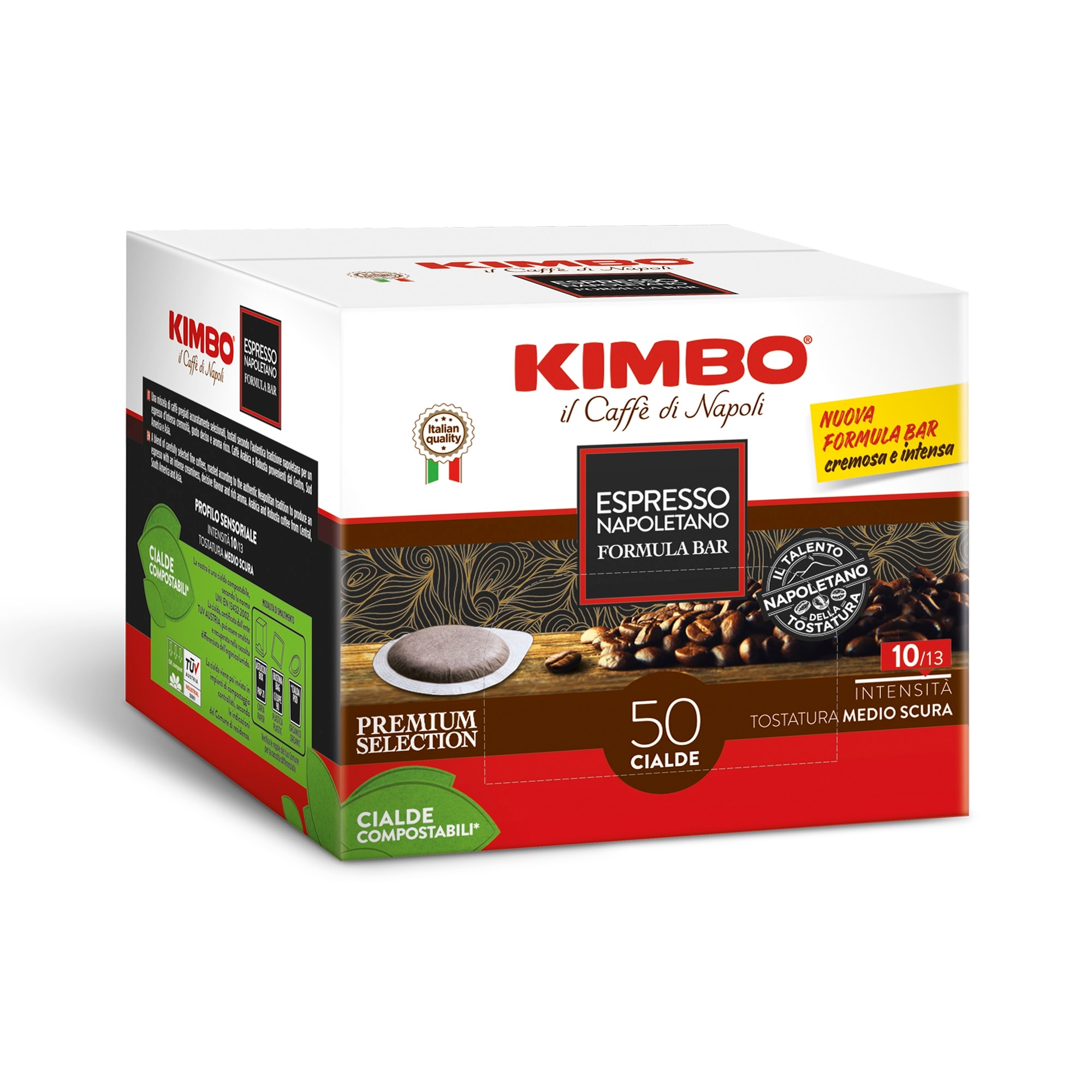 Kimbo NAPOLETANO 44 mm ESE-pads, 50 stk. à 7,3 g