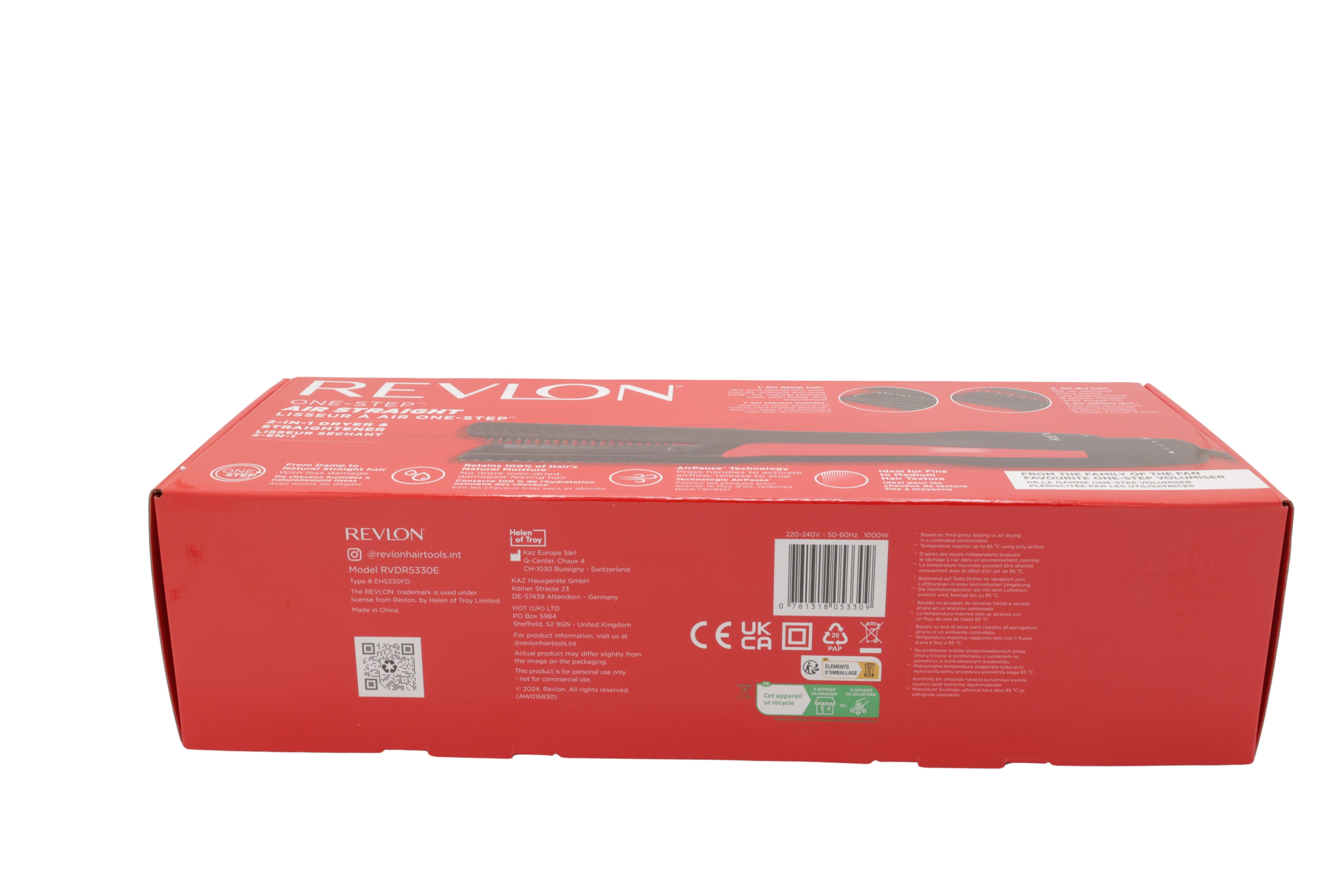 Revlon RVDR5330E Salon One-Step Air Straightener Dryer & Styler