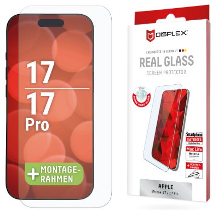 DISPLEX beskyttelsesglass for Apple iPhone 17/17 Pro