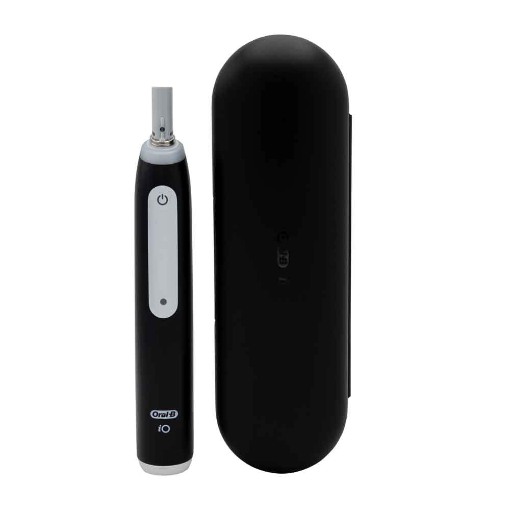 Braun Oral-B iO Series 3 Matt Black elektrisk tannbørste med reiseetui