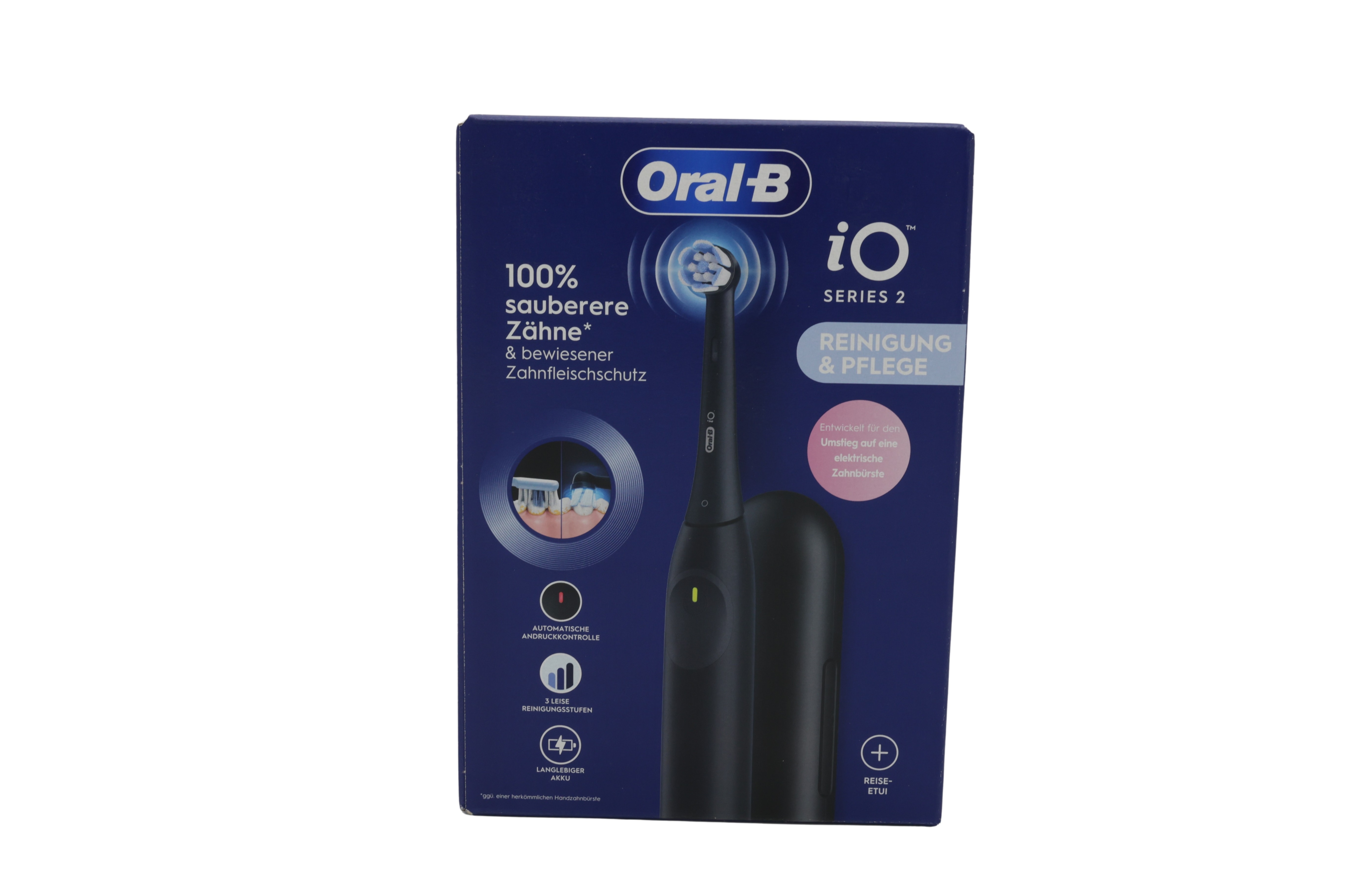 Braun Oral-B iO Series 2 med reiseveske Night Black