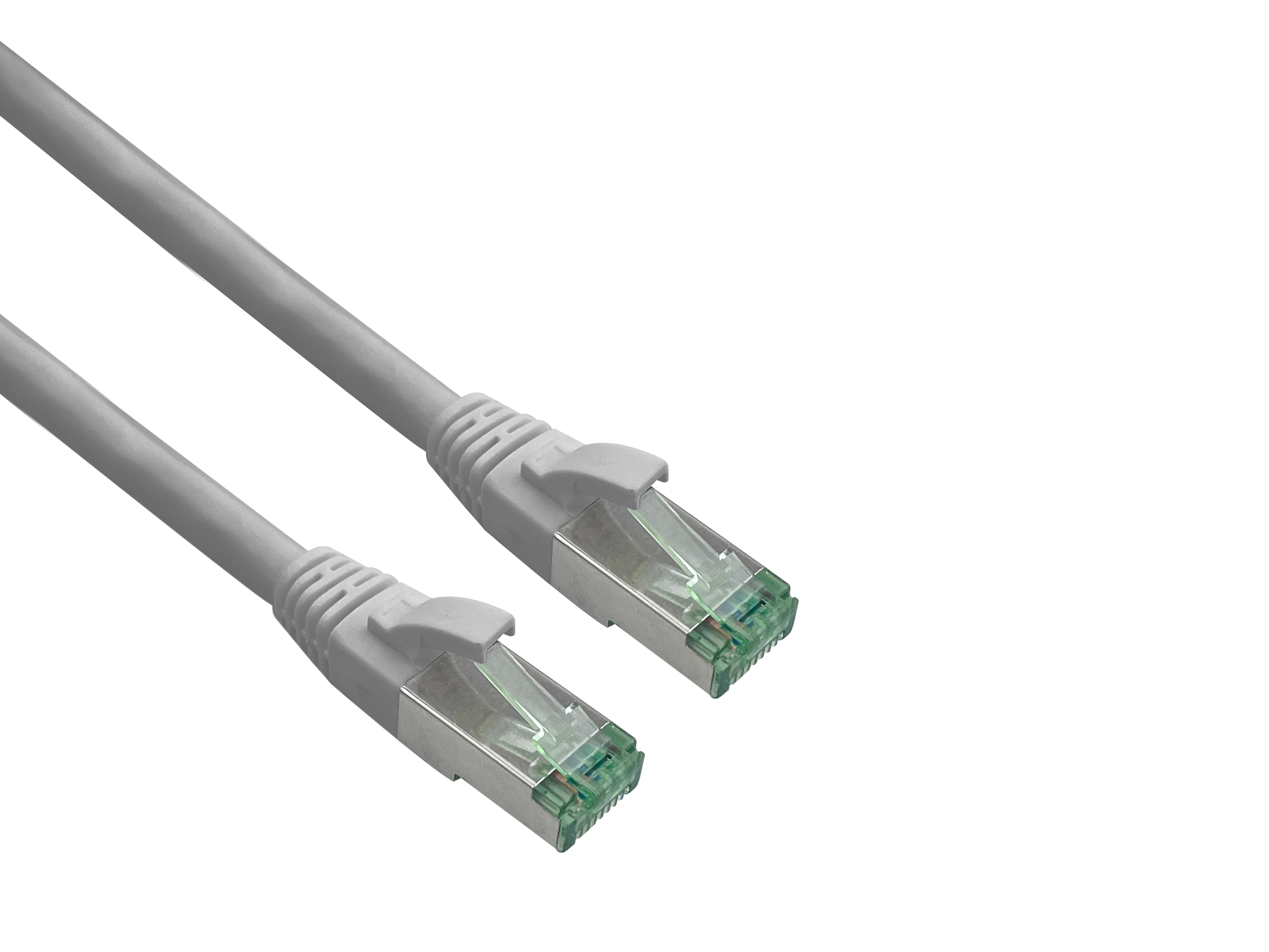 helos patchkabel Cat 6a Superflex S/FTP Cat 7 råkabel grå 1,5 m AWG26/7 GHMT