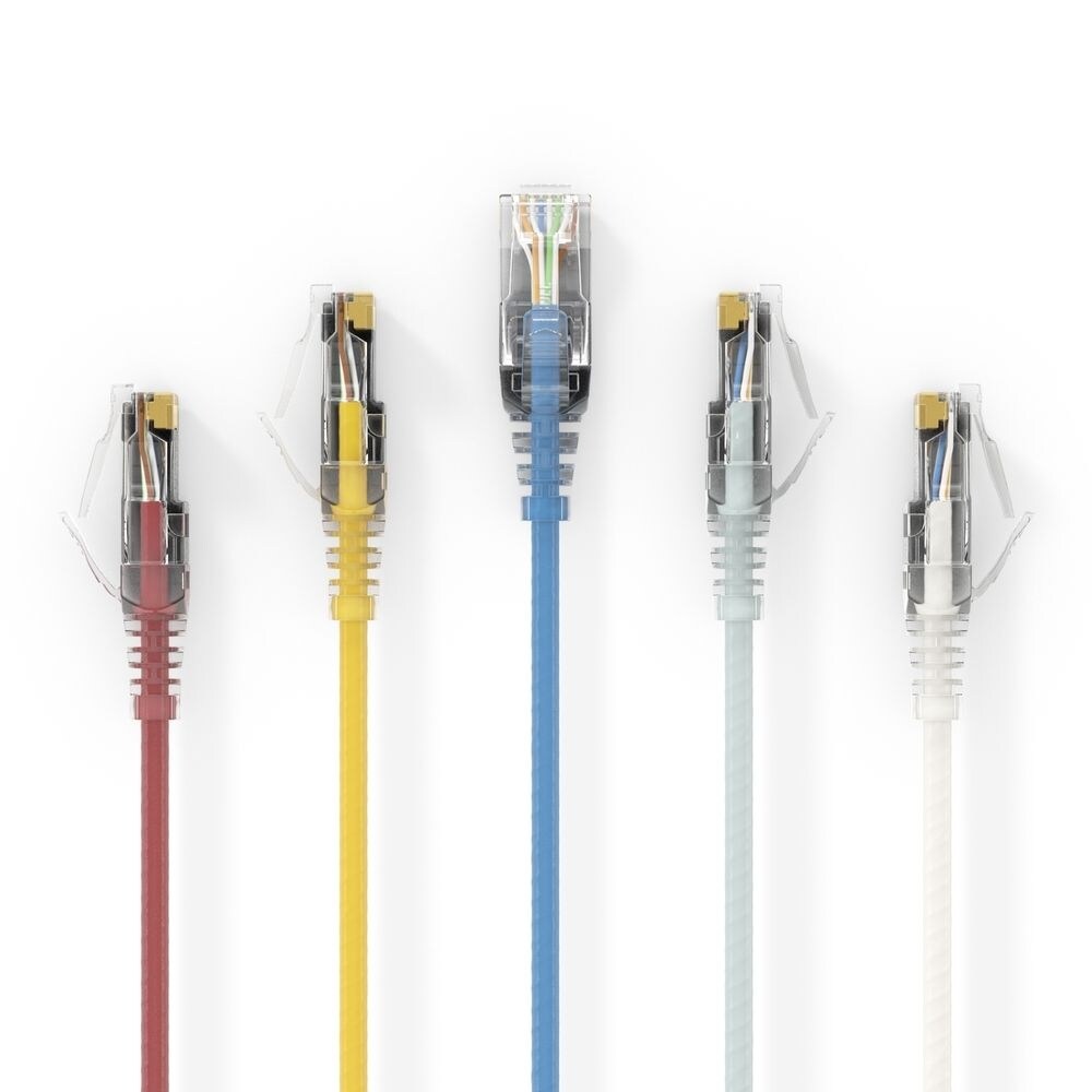 PureLink CAT 6 patchkabel SLIM UTP LSOH svart 0,25 m