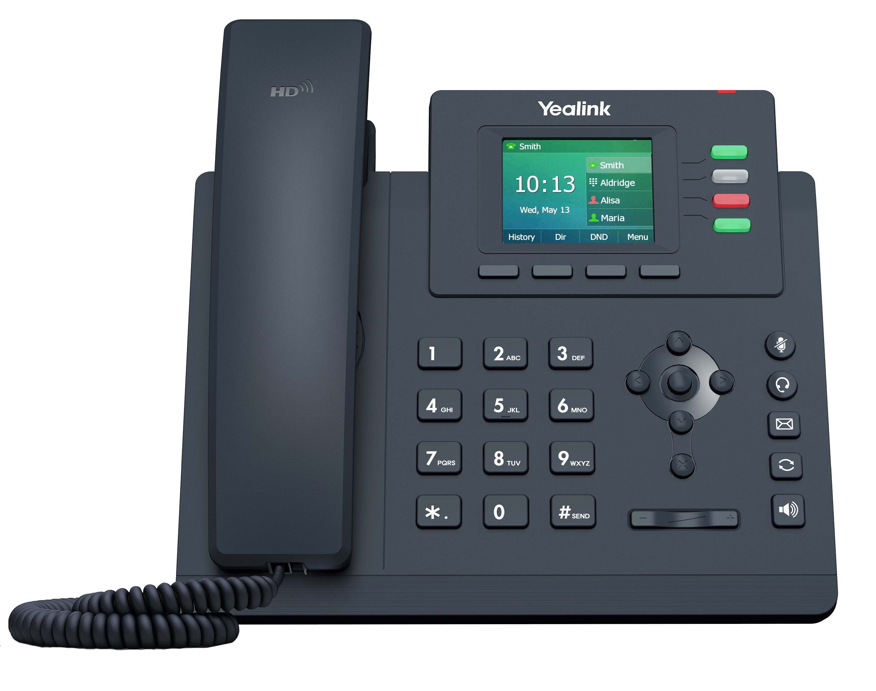 Yealink SIP-T33G SIP IP-telefon for PoE med Gigabit