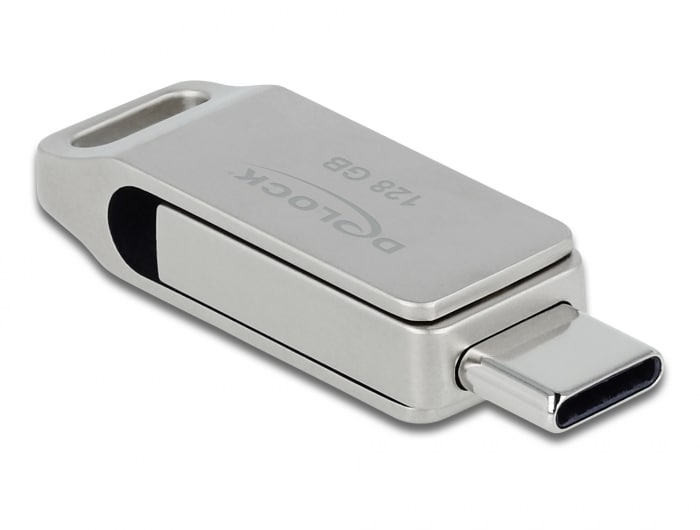 Delock USB 3.2 Gen 1 USB-C Type-A minnepinne 128 GB - metallhus