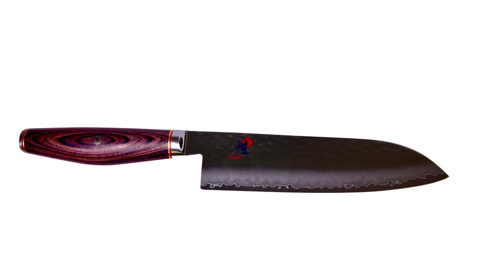 Zwilling MIYABI Santoku kokkekniv, stål, 180 mm, sølv / braun, 34074-181-0