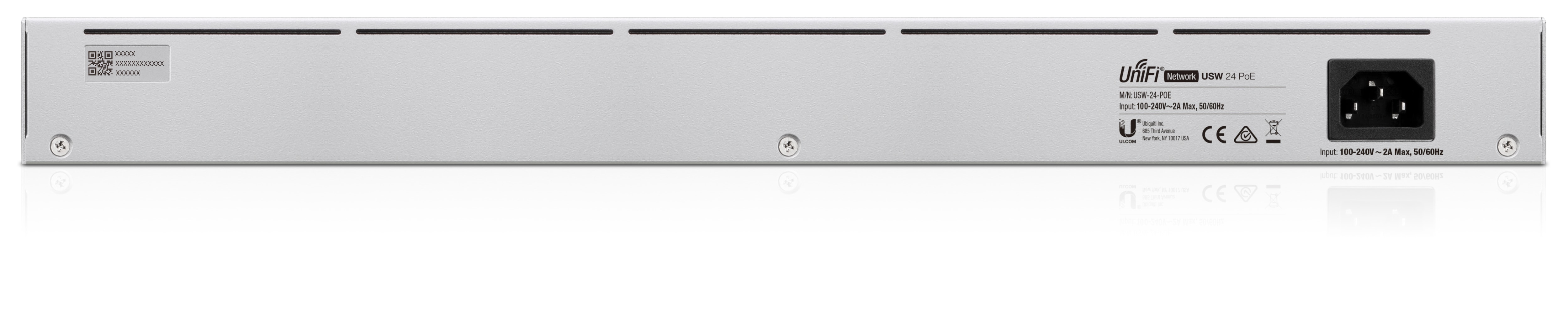 Ubiquiti UniFi Switch USW-24-POE 24 x 10/100/1000 (hvorav 16 PoE) 95 W budsjett
