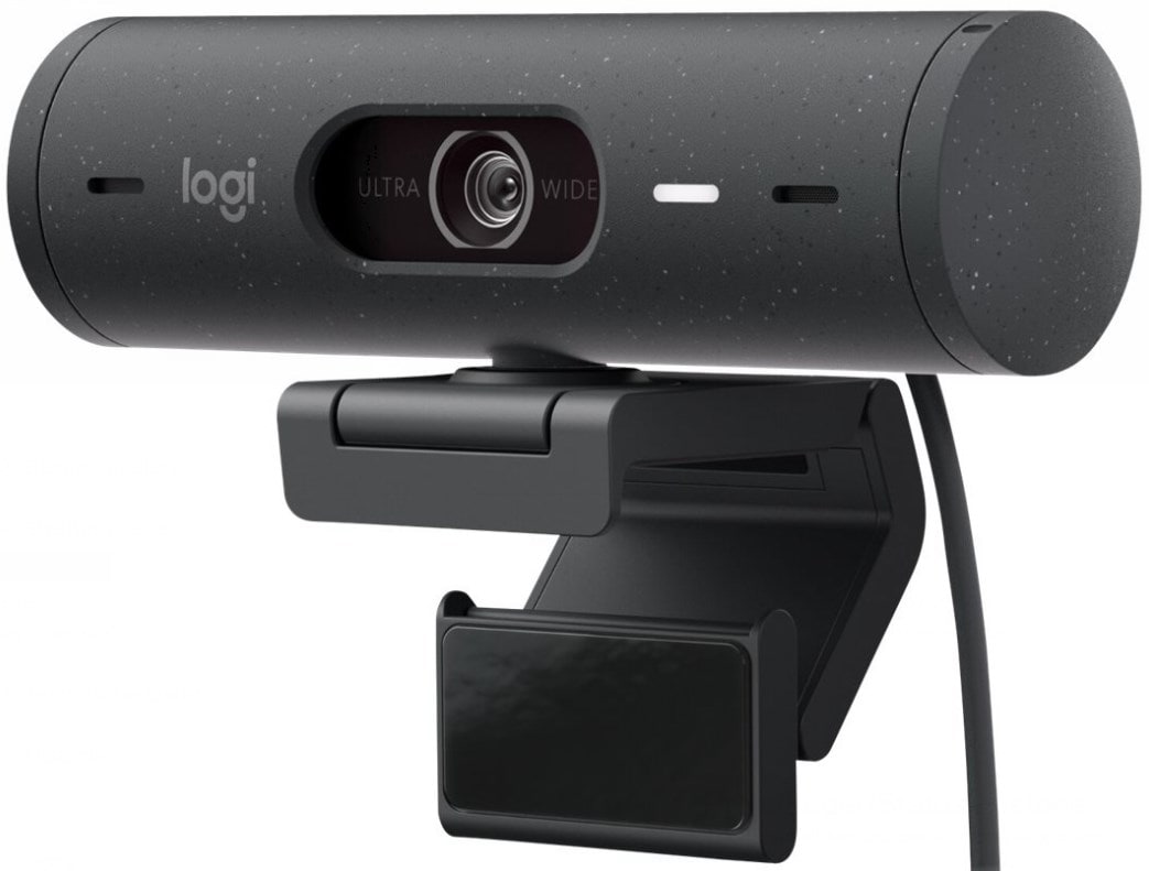 Logitech BRIO 500 - Webkamera i full HD - Grafitt