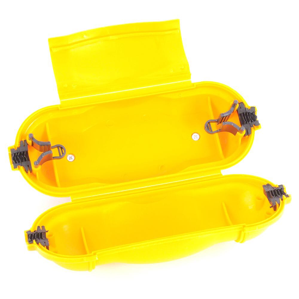 Brennenstuhl Safe-Box BIG IP 44, kabeltilkoblingsbeskyttelse, gul