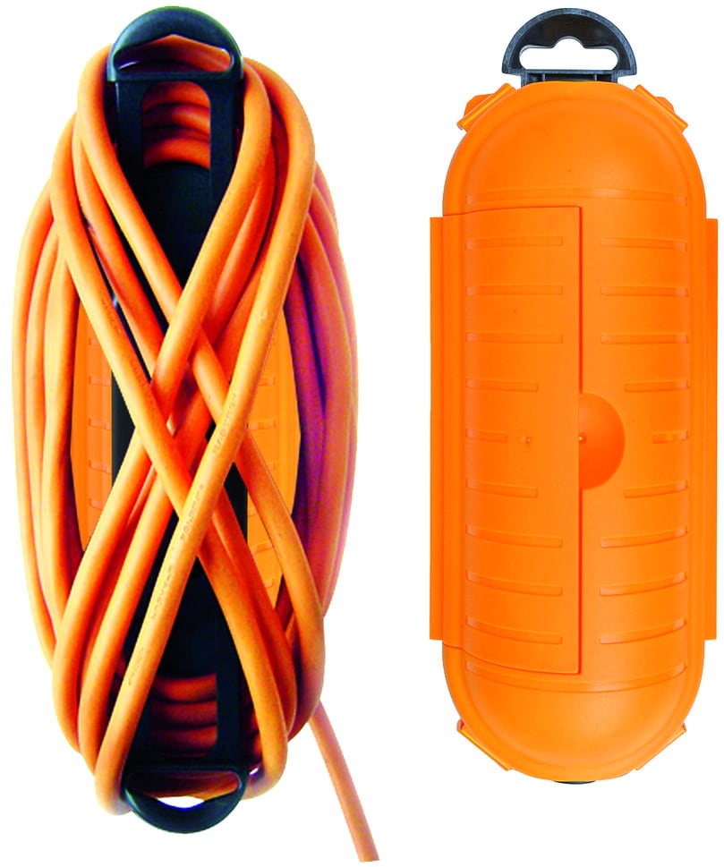 Brennenstuhl Safe-Box BIG IP 44, kabeltilkoblingsbeskyttelse, gul