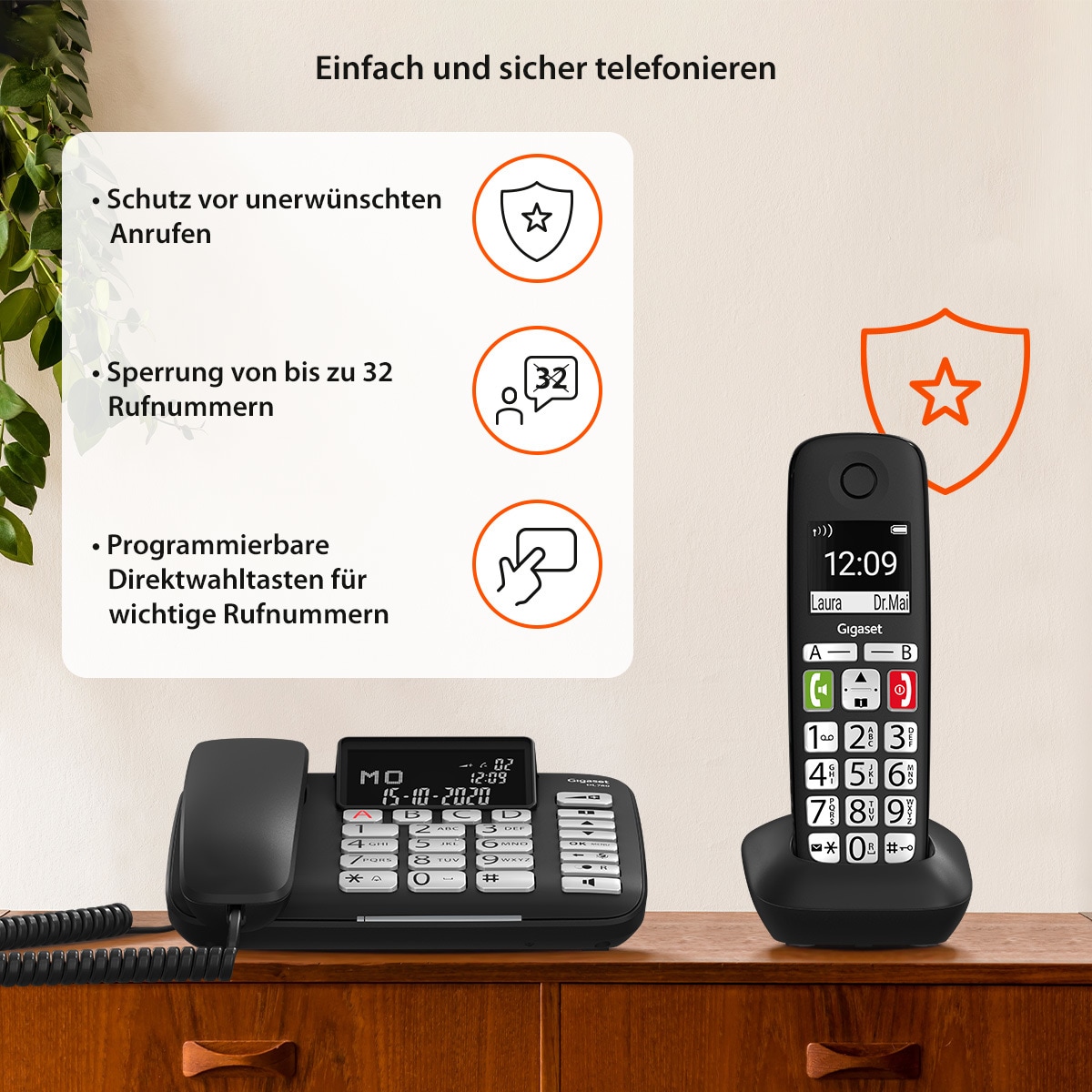 Gigaset DL780 Plus svart