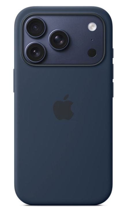 Apple iPhone 17 Pro silikonveske med MagSafe (midnatt)