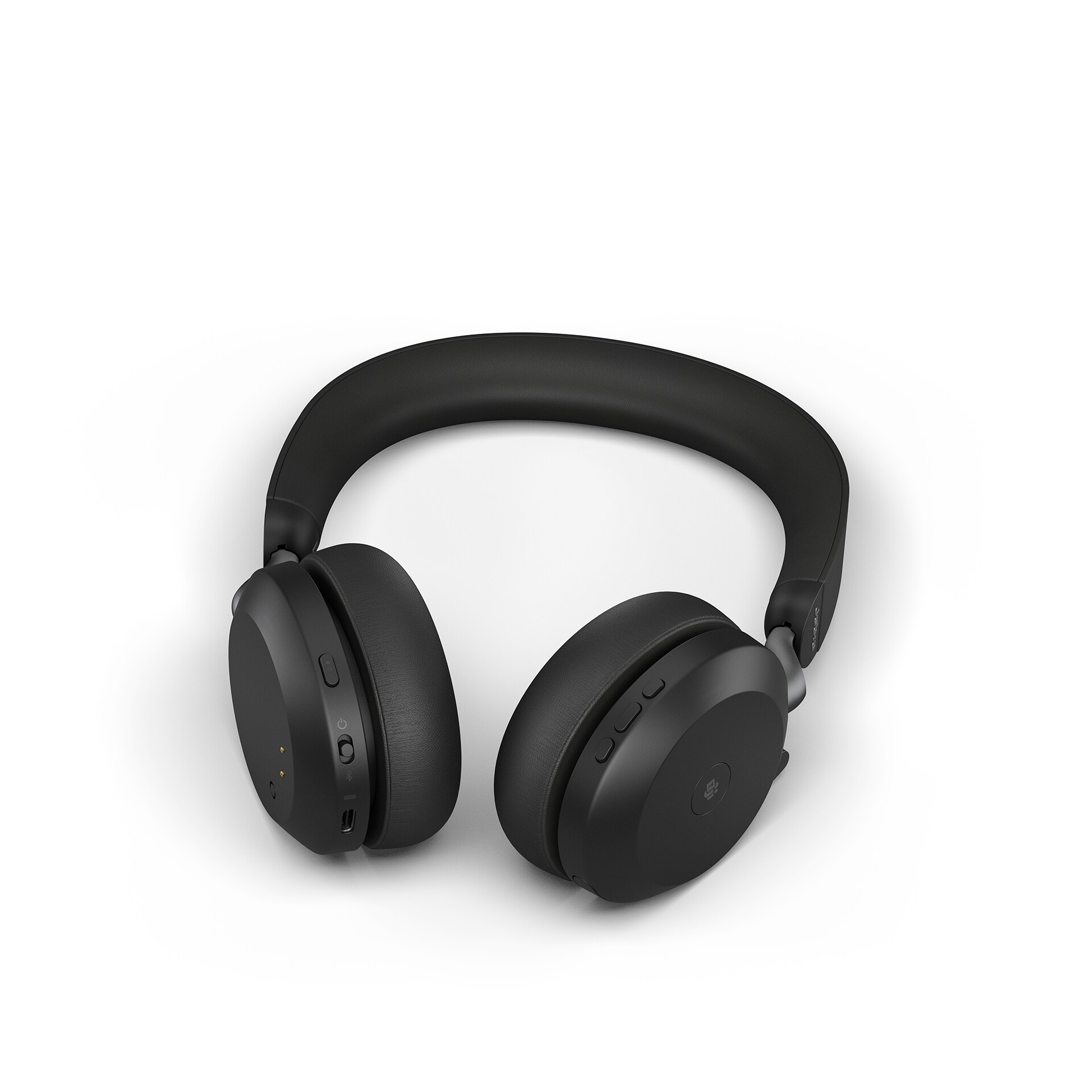 Jabra Evolve2 75 MS Stereo USB-A svart med ladestasjon