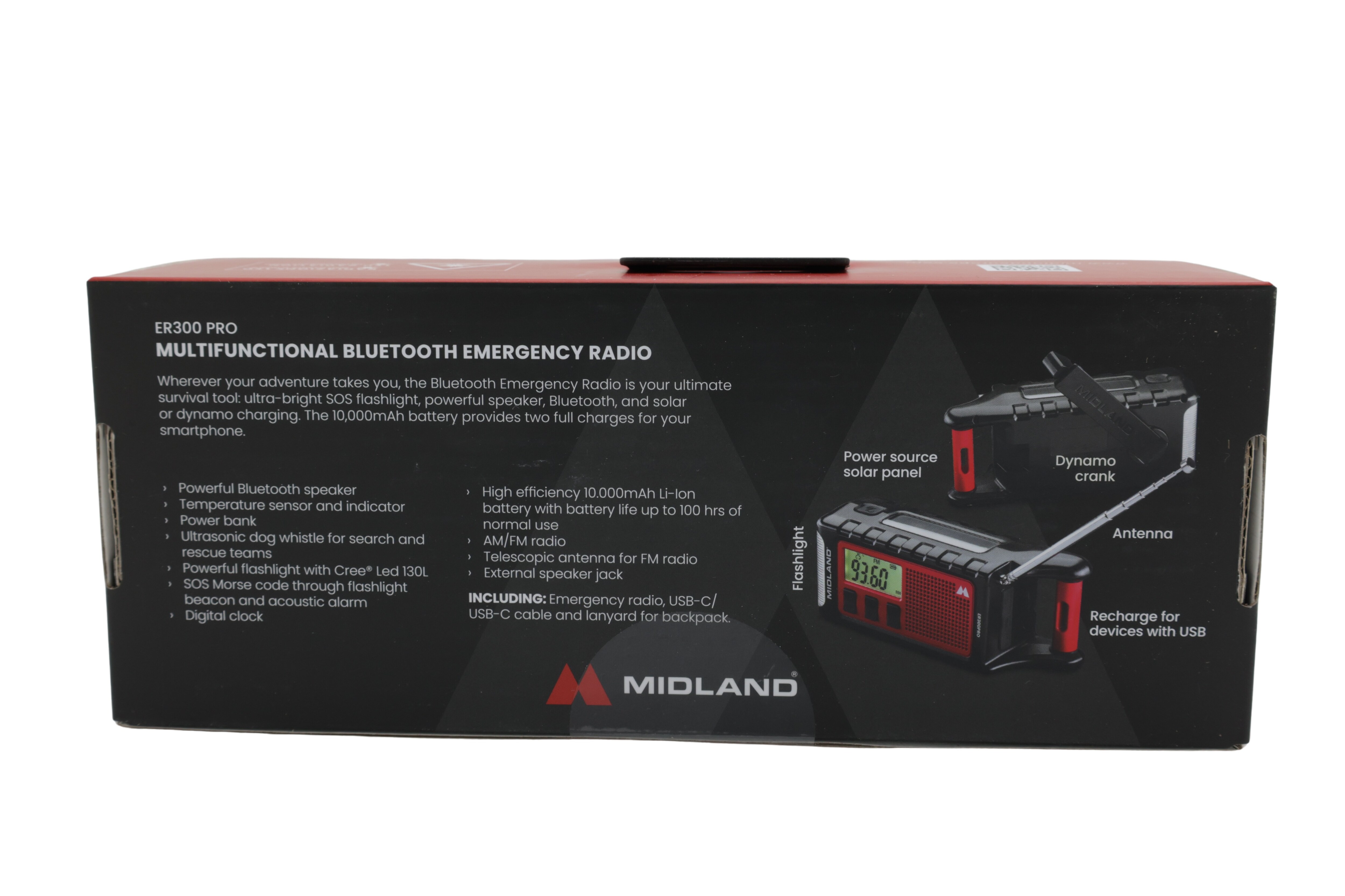 Midland ER 300 Pro sveivradio