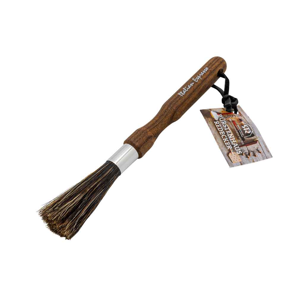 Brush house Redecker espressobørste, thermowood med rett skaft