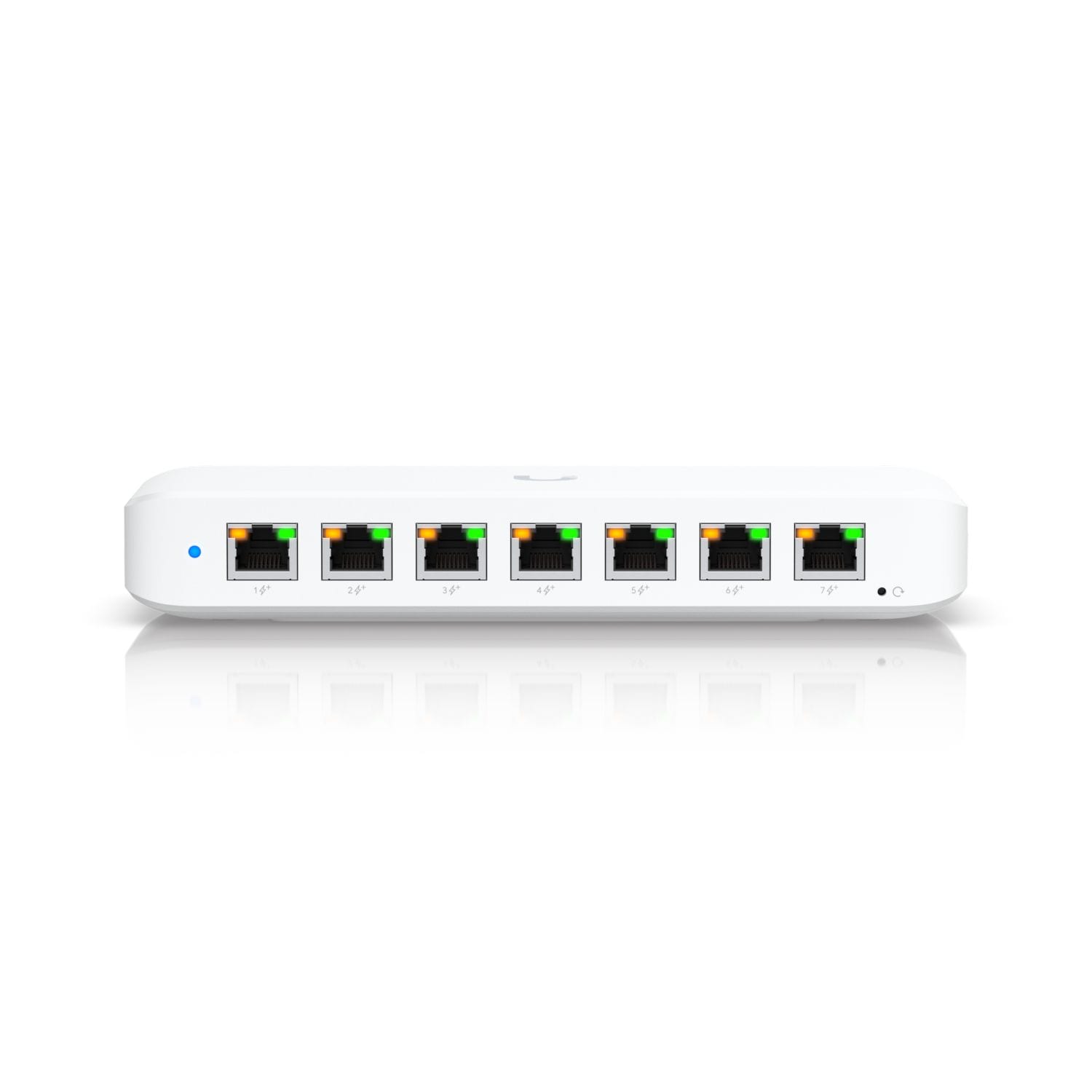 Ubiquiti UniFi Switch Ultra USW-Ultra 8 Port 1x GbE PoE inn 7x GbE PoE ut