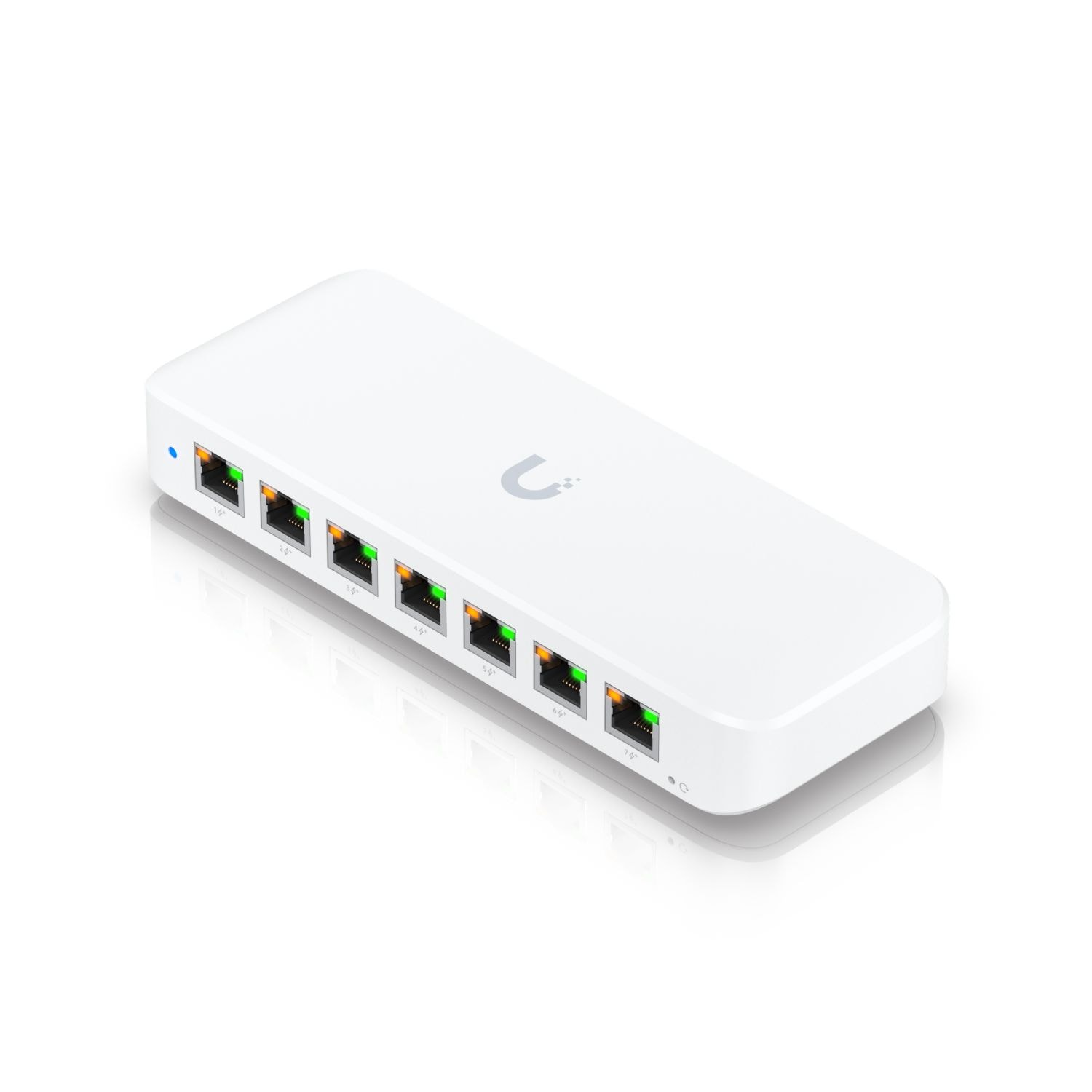 Ubiquiti UniFi Switch Ultra USW-Ultra 8 Port 1x GbE PoE inn 7x GbE PoE ut