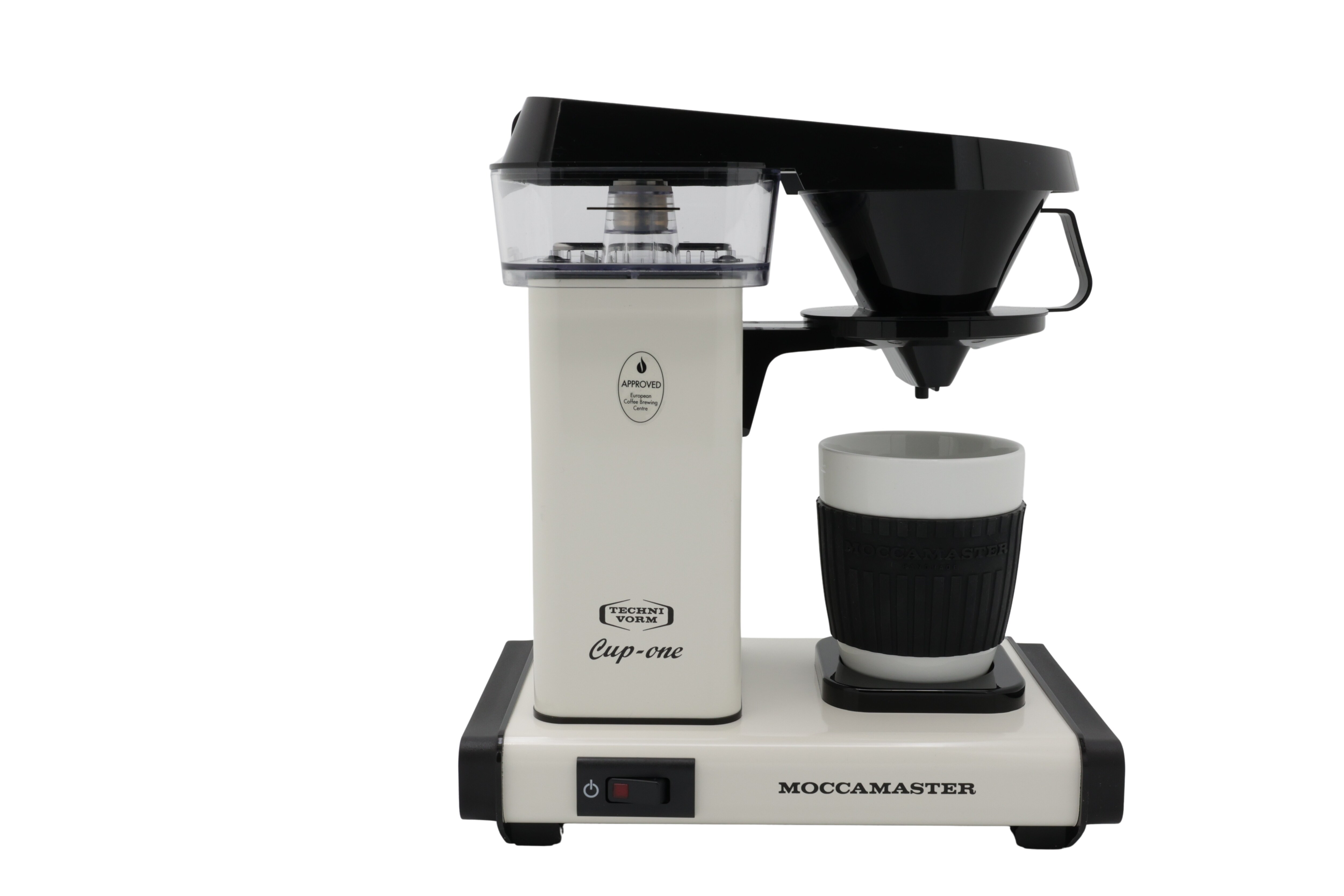 Moccamaster 69218 Cup-One, filterkaffetrakter, off-white, 300ML, kremfarget