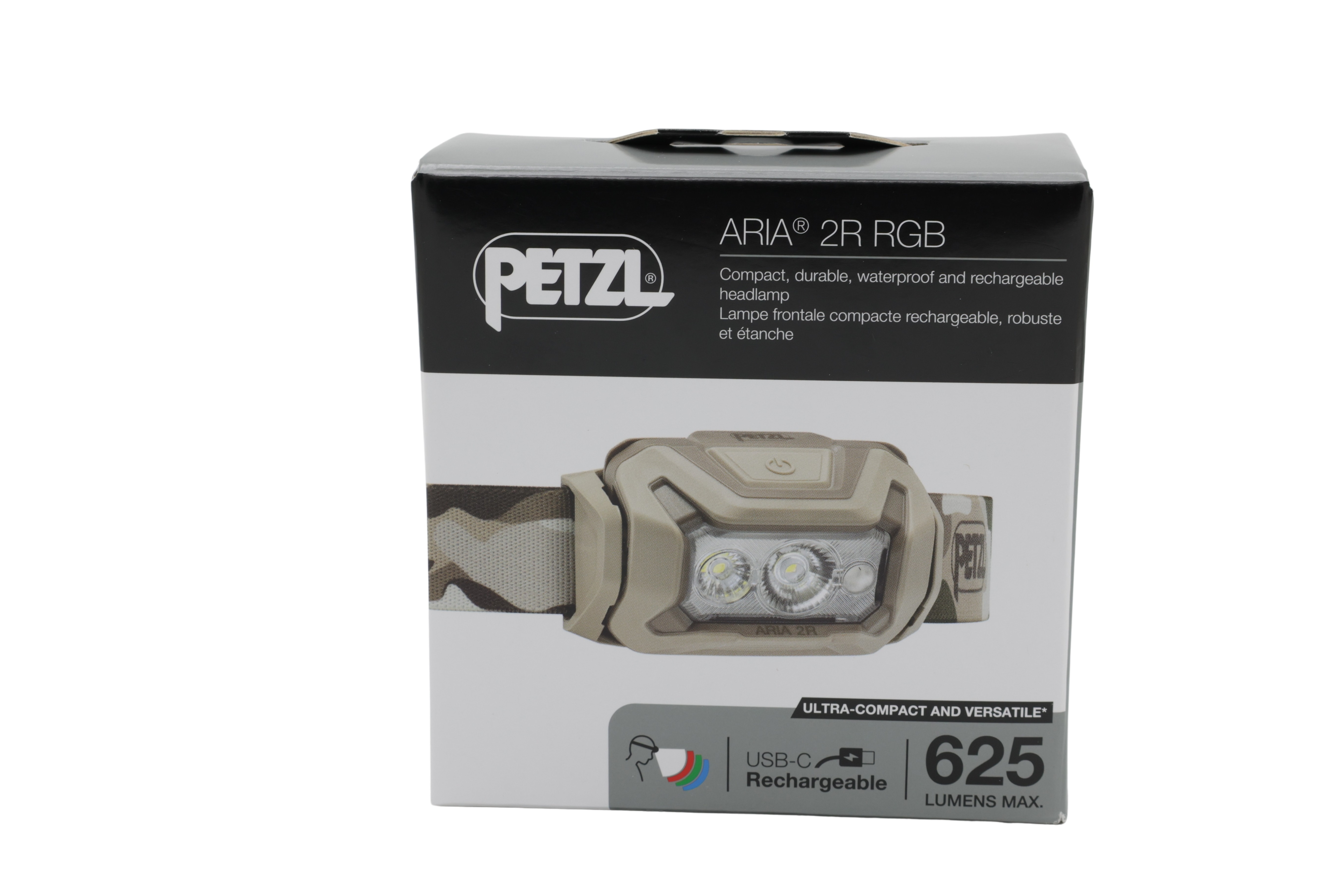 Petzl E070DA01 Hodelykt ARIA 2R RGB camo