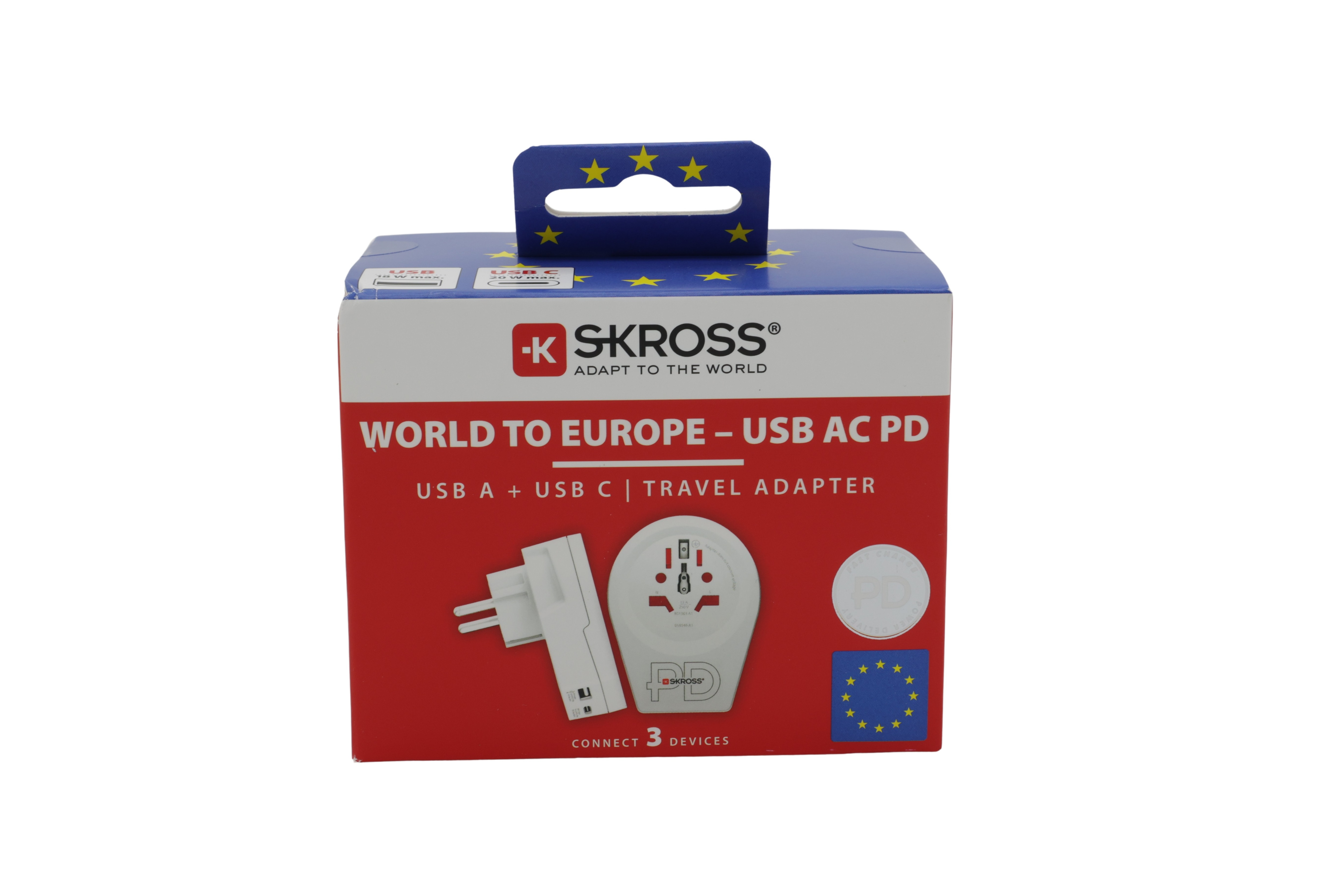 SKROSS World til USA USB AC20PD