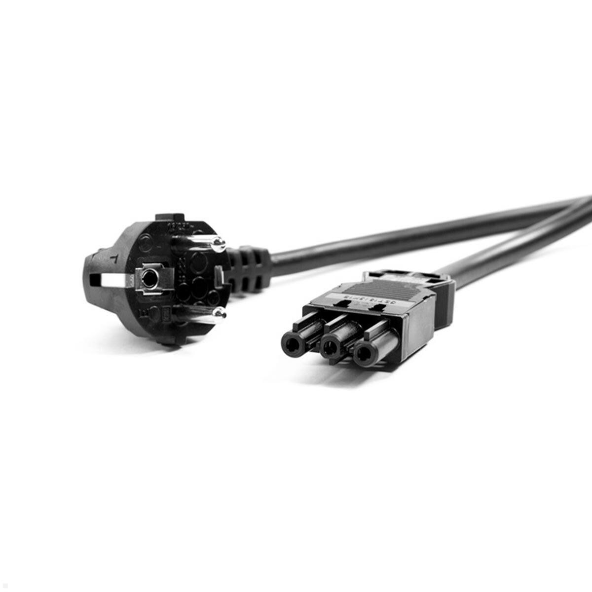Bachmann GST18/3 jordingskontaktkabel 2,0 m svart