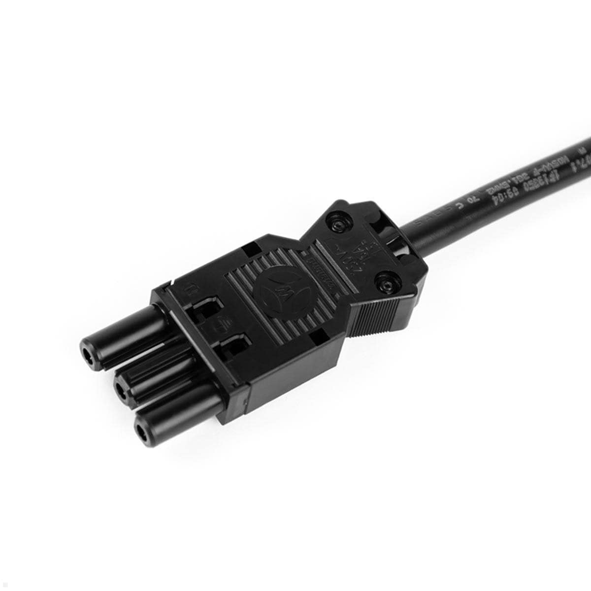 Bachmann GST18/3 jordingskontaktkabel 2,0 m svart