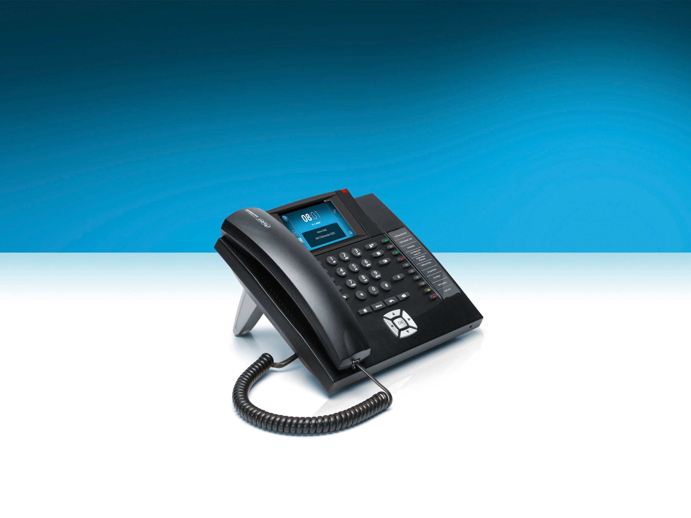 Auerswald COMfortel 1400 IP, svart, 90071