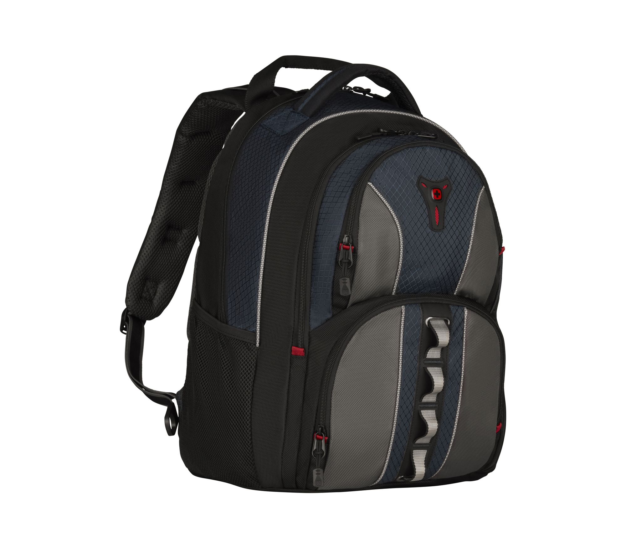 Wenger Cobalt 16-tommers bærbar ryggsekk med Triple Protect-beskyttelse – blå