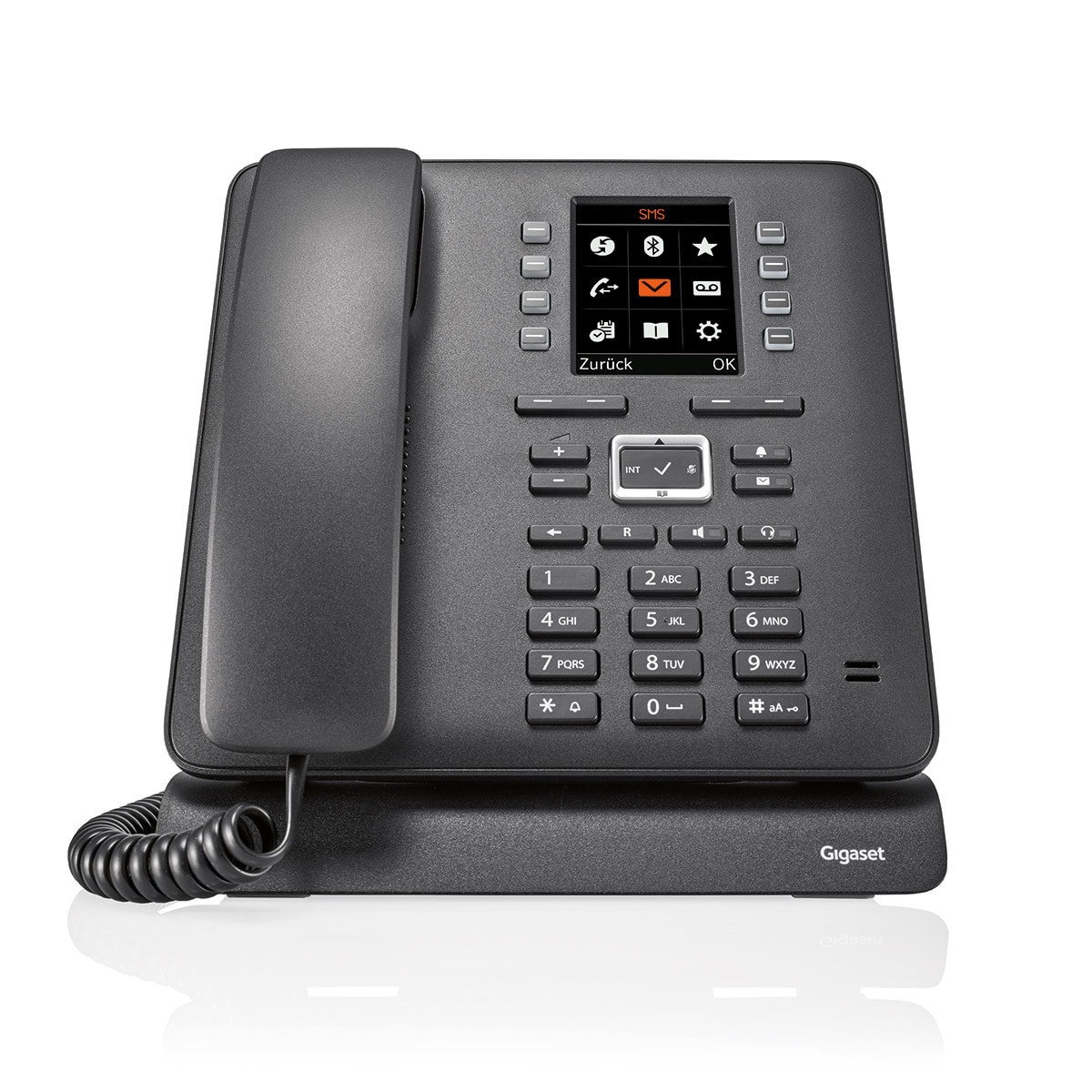 Gigaset T480HX bordtelefon for trådløs tilkobling - svart