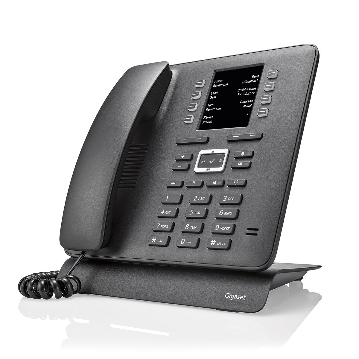 Gigaset T480HX bordtelefon for trådløs tilkobling - svart